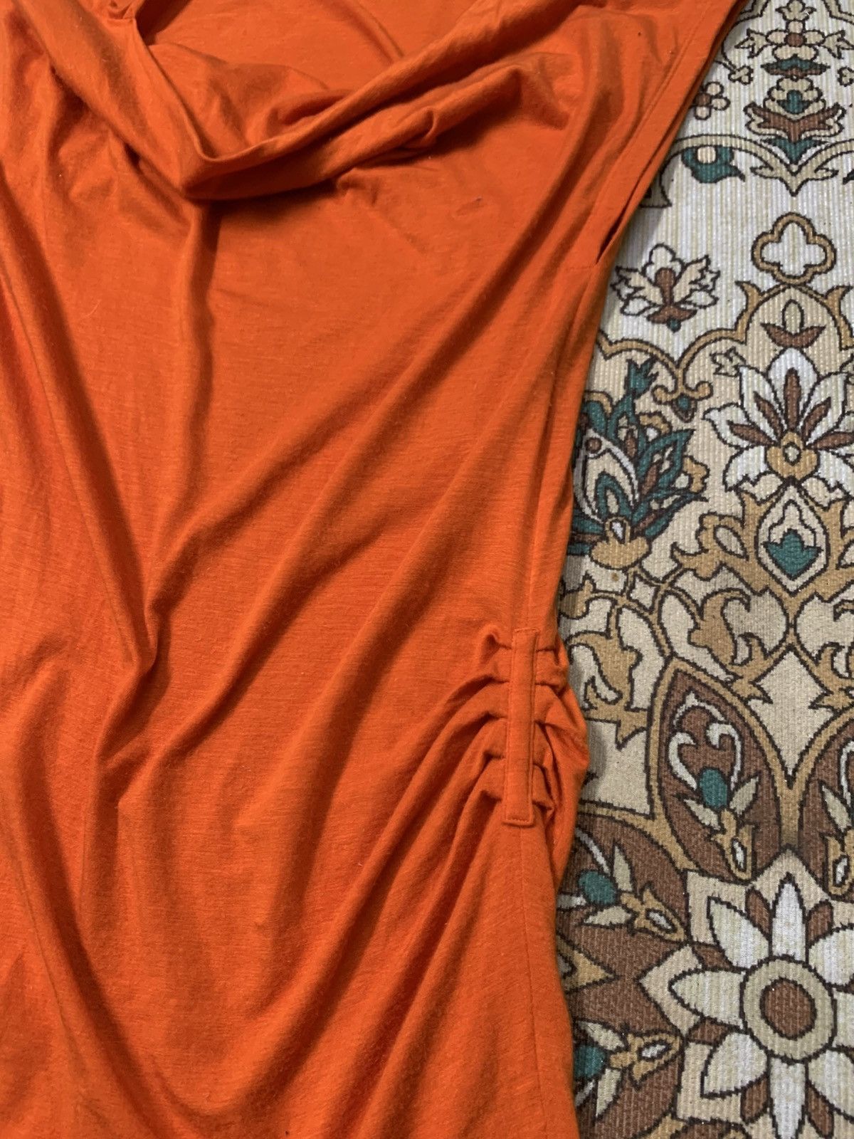 Issey Miyake ISSEY MIYAKE Lyocell Tunic Top IM93JK563 Orange 2 Size M / US 6-8 / IT 42-44 - 9 Thumbnail