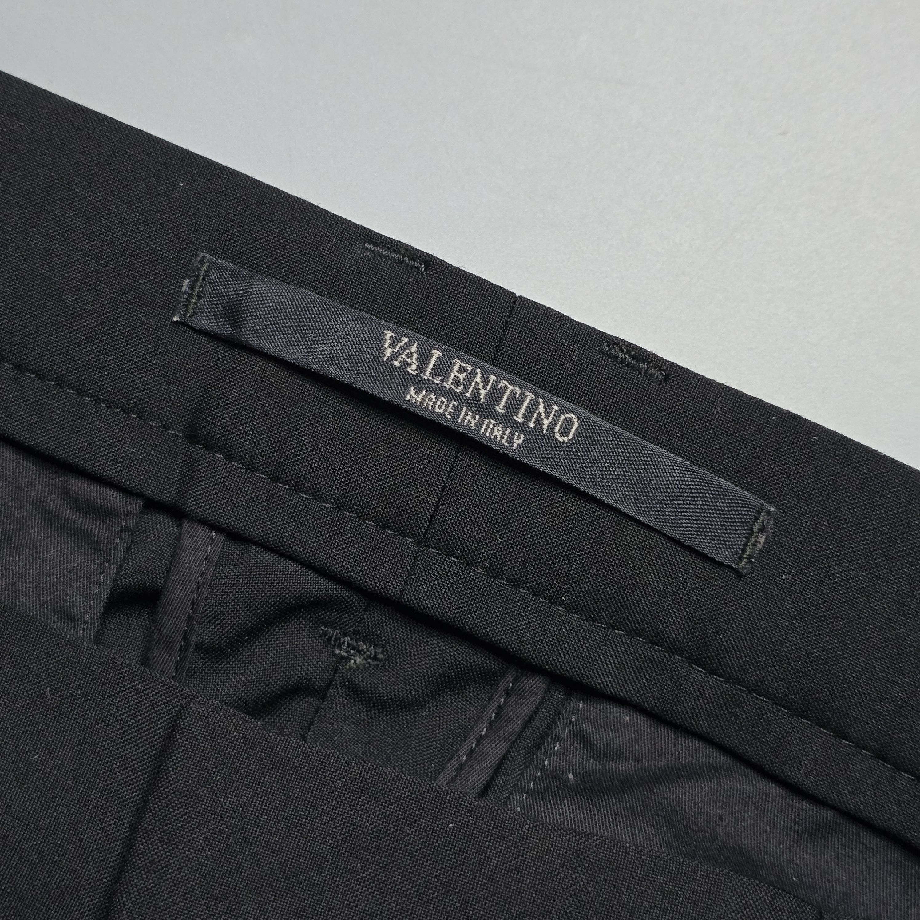 Valentino Valentino - Wool Mohair Side Stripe Trousers Size US 32 / EU 48 - 7 Thumbnail