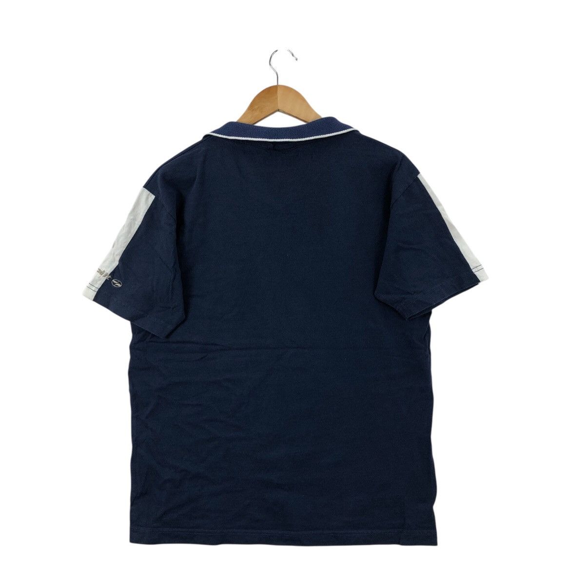 Split Vintage 90s SPLIT Skateboard Collar Tee Size L Size US L / EU 52-54 / 3 - 4 Thumbnail