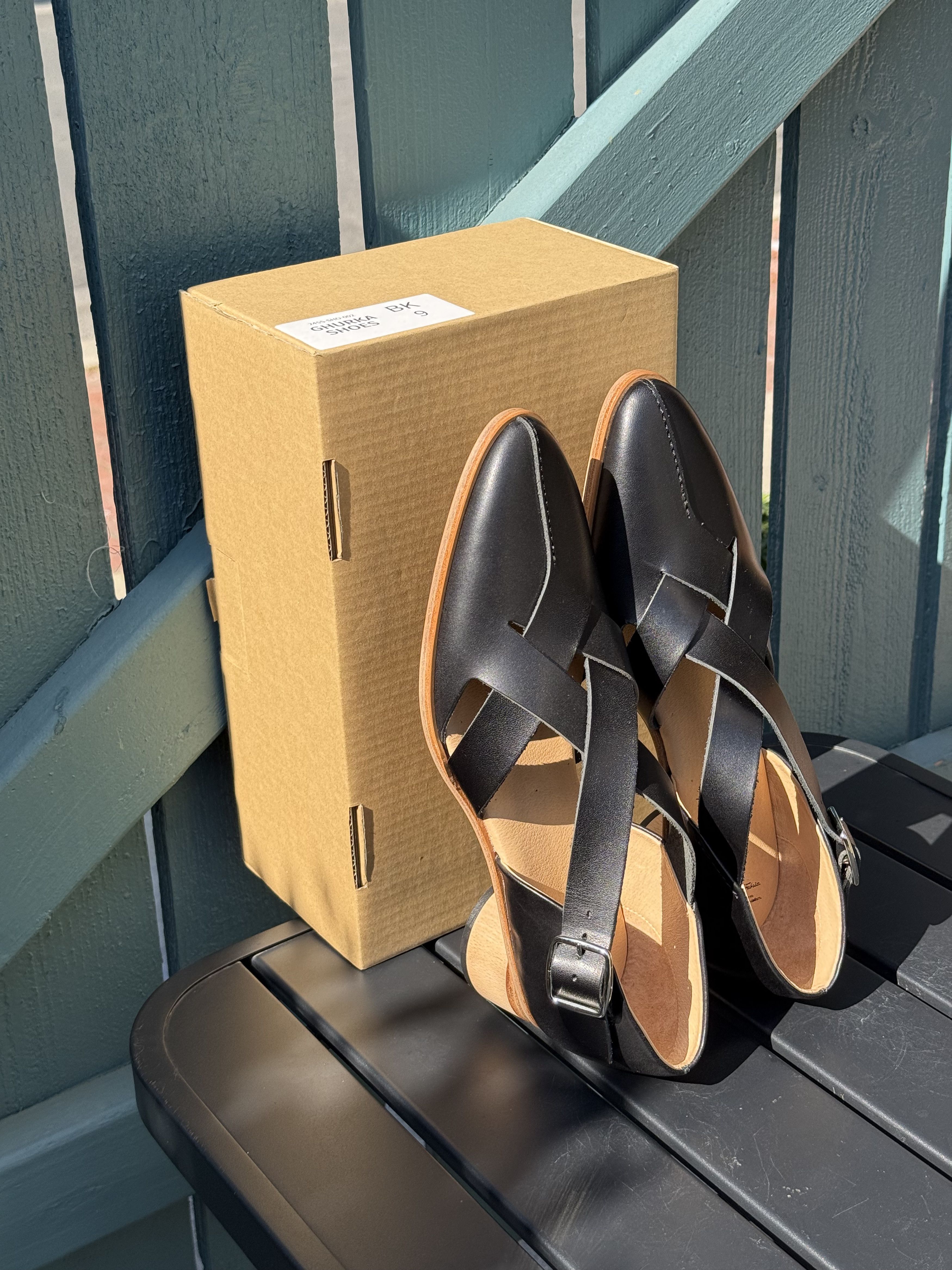 靴 Sasquatchfabrix. \"GHURKA SHOES\" Sasquatchfabrix.(サスクワァッチファブリックス)のGHURKA SHOES(BLACK