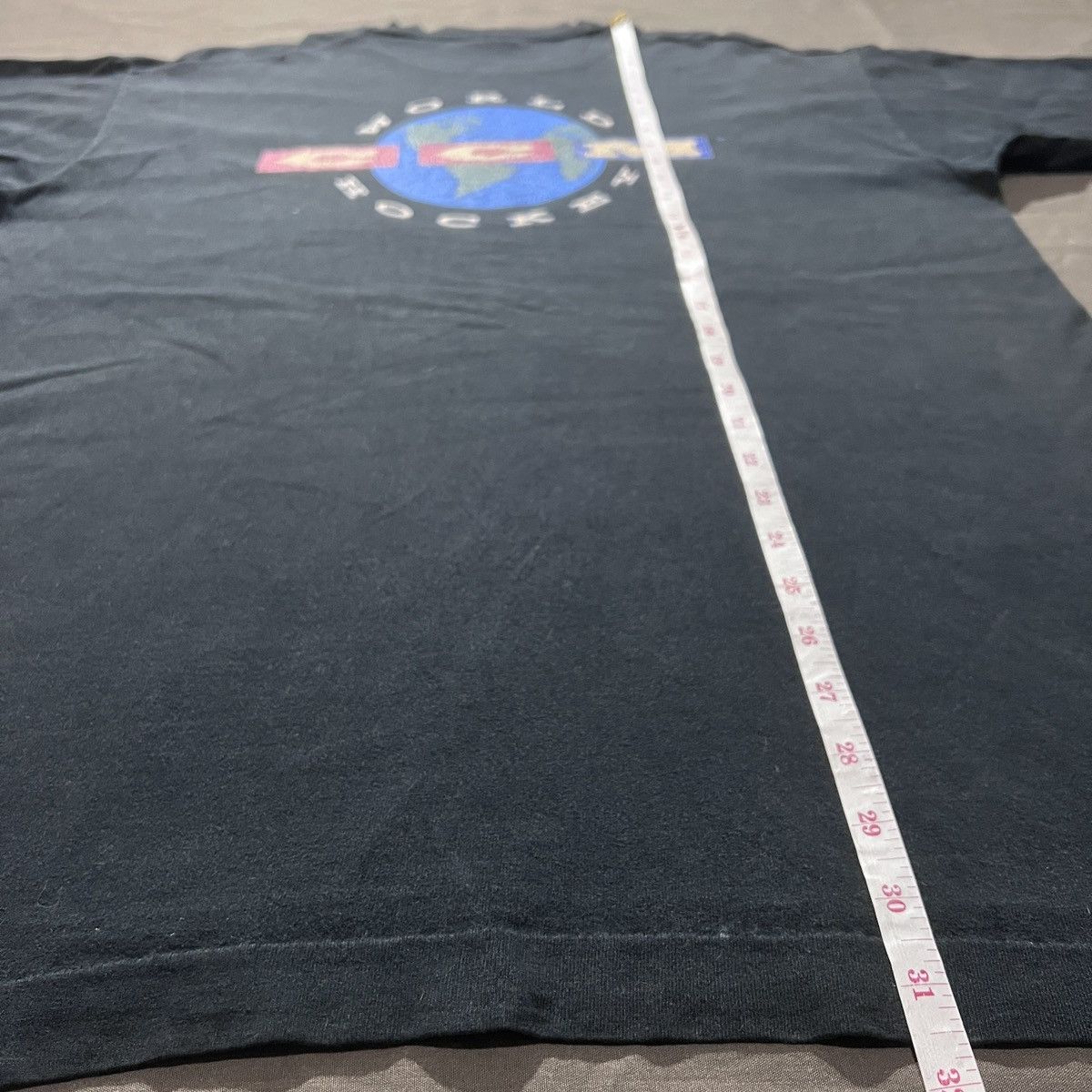 NHL × Vintage VINTAGE 90s CCM WORLD HOCKEY PROMO TEE XL FADED Size US XL / EU 56 / 4 - 7 Thumbnail