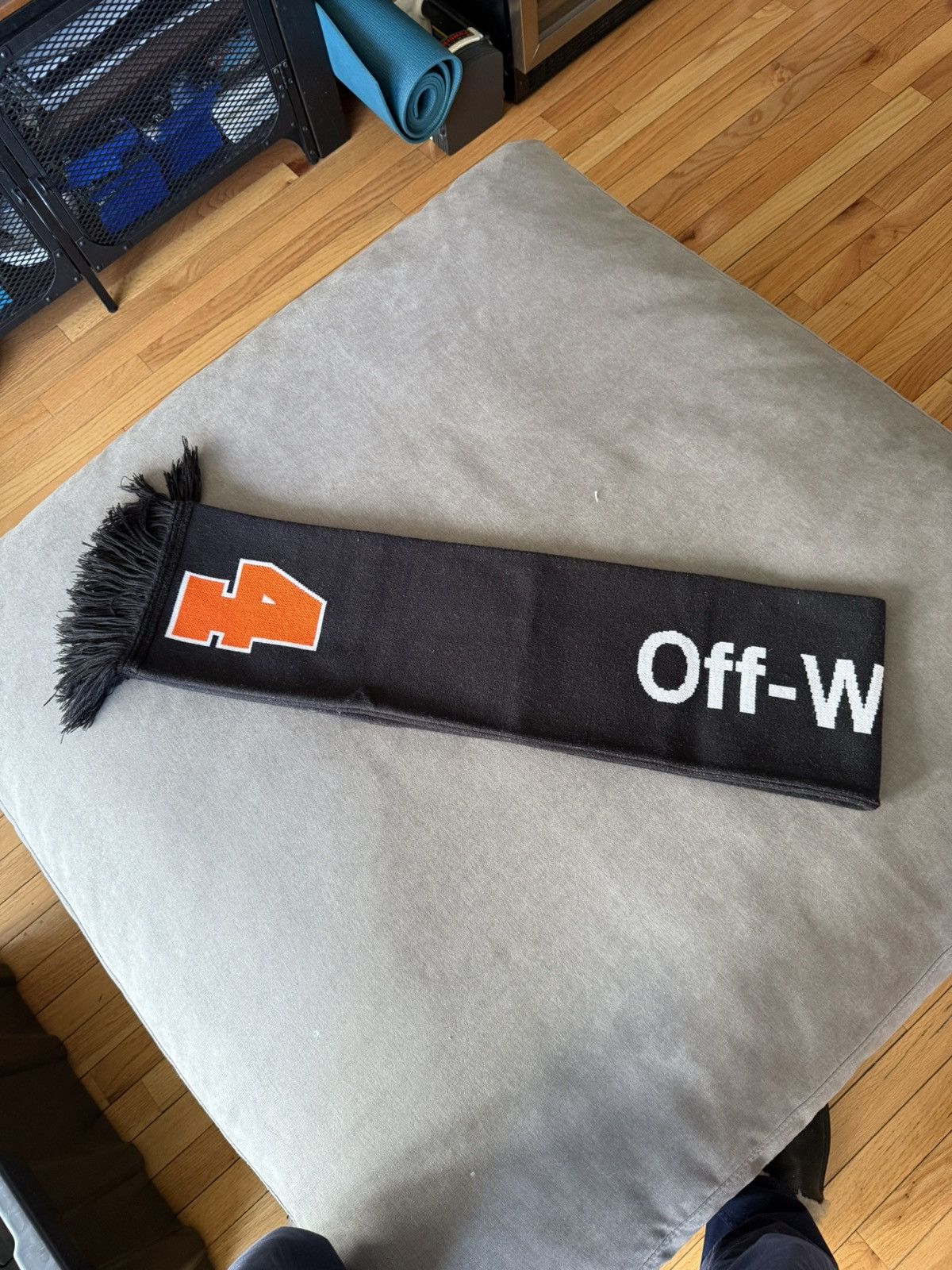 Off-White OFF-WHITE Diagonal Big Logo Scarf Size ONE SIZE - 8 Thumbnail