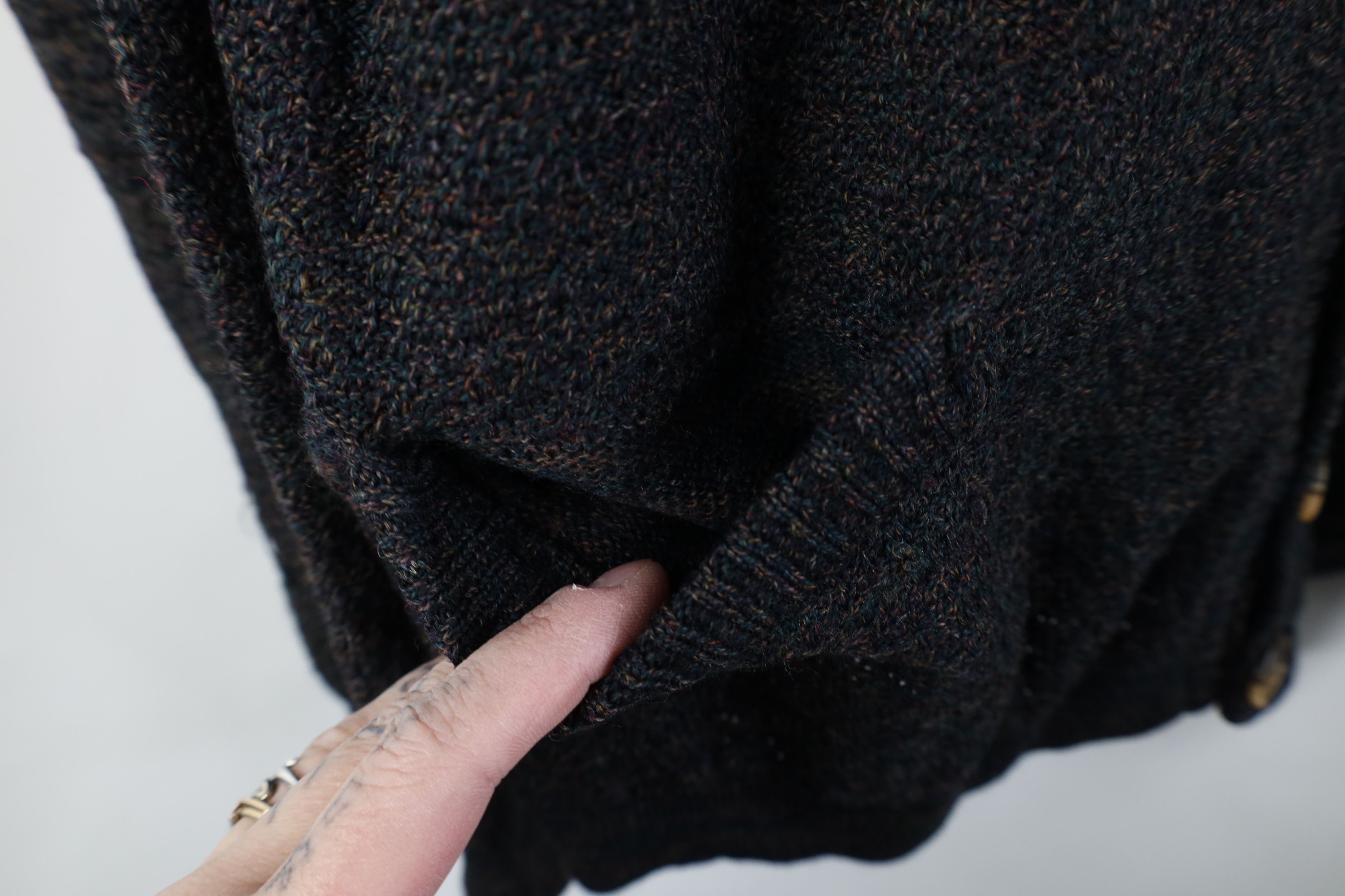 Vintage Vintage 90s Streetwear Knit Cardigan Sweater Wool Blend Size US XXL / EU 58 / 5 - 7 Thumbnail