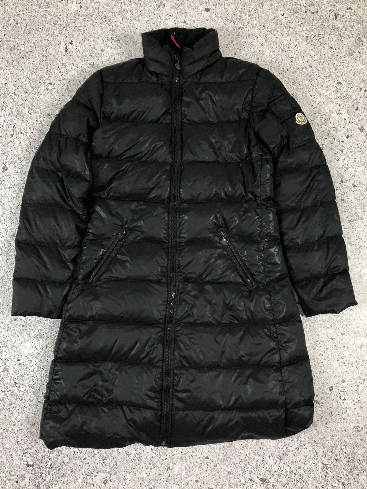 Moncler Black Down Jacket sz4