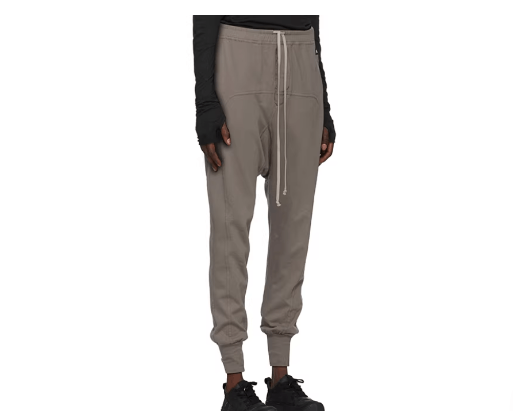 Rick Owens Drkshdw Rick Owens DRKSHDW Men's Black Drop Joggers Size US 32 / EU 48 - 4 Thumbnail
