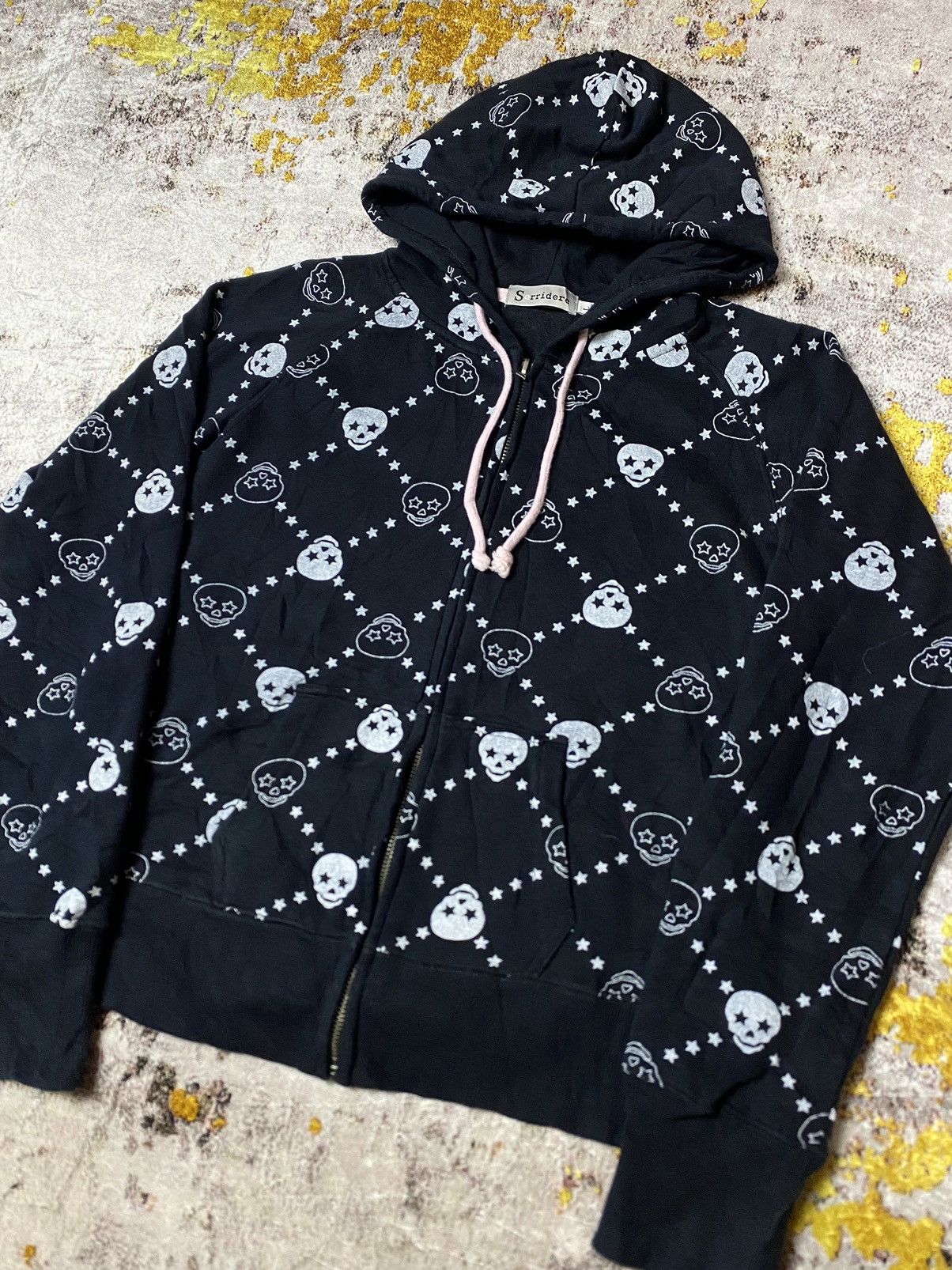 If Six Was Nine × Japanese Brand × Le Grande Bleu (L.G.B.) Japanes Sorridere skull overprint ifsxi lgb style Size L / US 10 / IT 46 - 3 Thumbnail