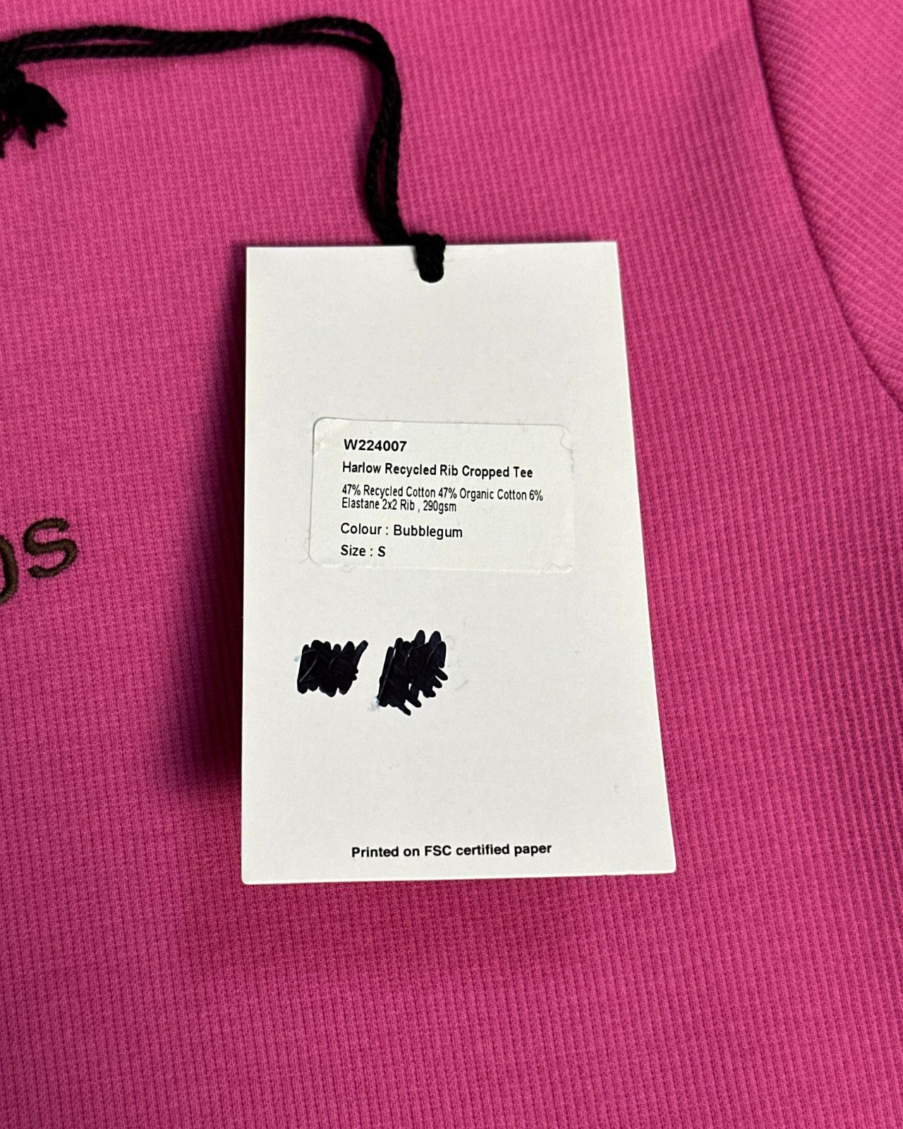 Afends BNWT Afends - Harlow - Recycled Rib Cropped Tee - Size Small Size S / US 4 / IT 40 - 9 Thumbnail