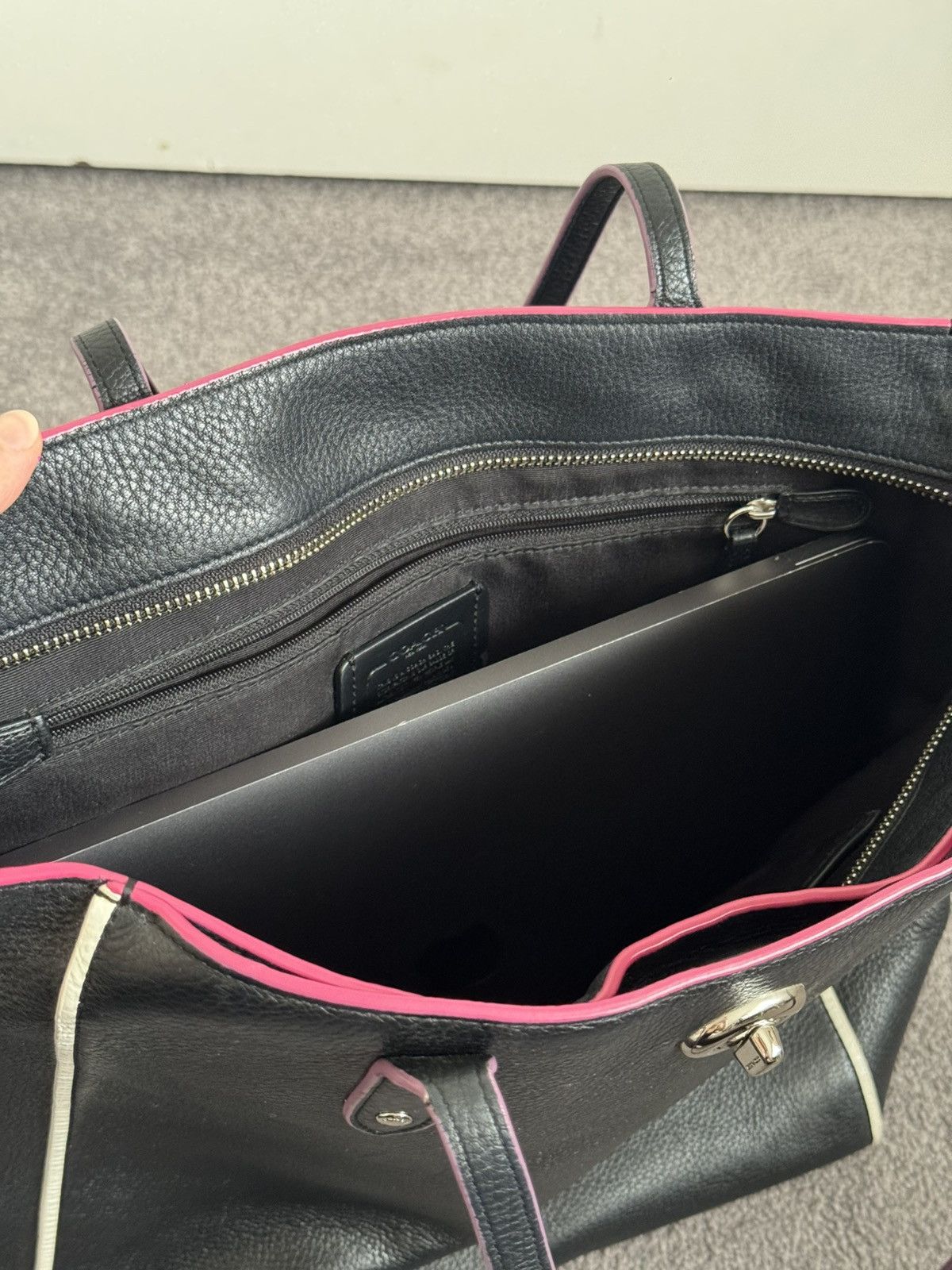 Coach Black leather Coach bag Size ONE SIZE - 2 Thumbnail