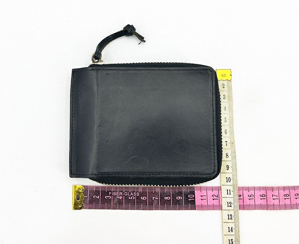 Porter PORTER full leather bifold zip around wallet Size ONE SIZE - 12 Thumbnail