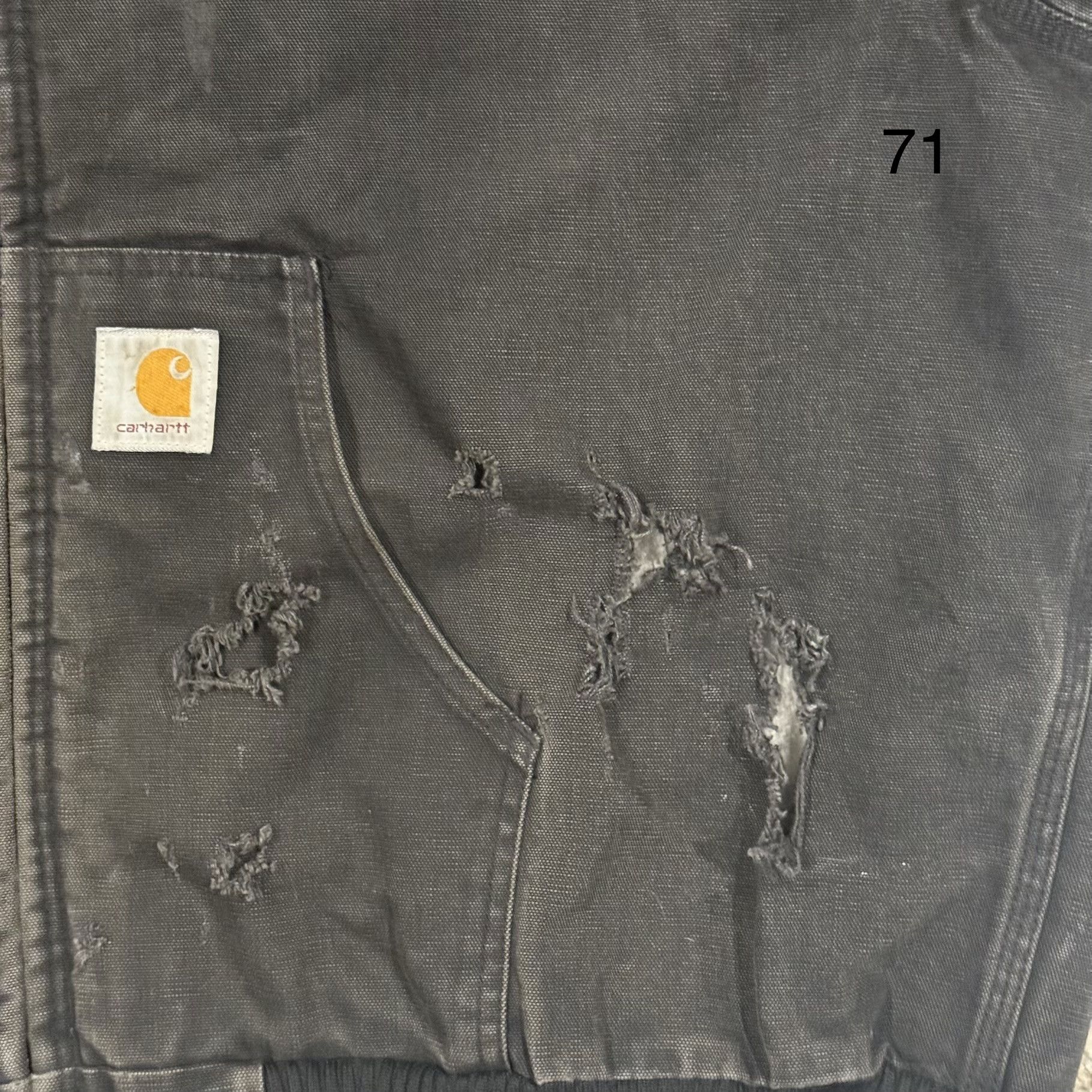 Carhartt Carhartt Men's Black Jacket Size US XL / EU 56 / 4 - 7 Thumbnail