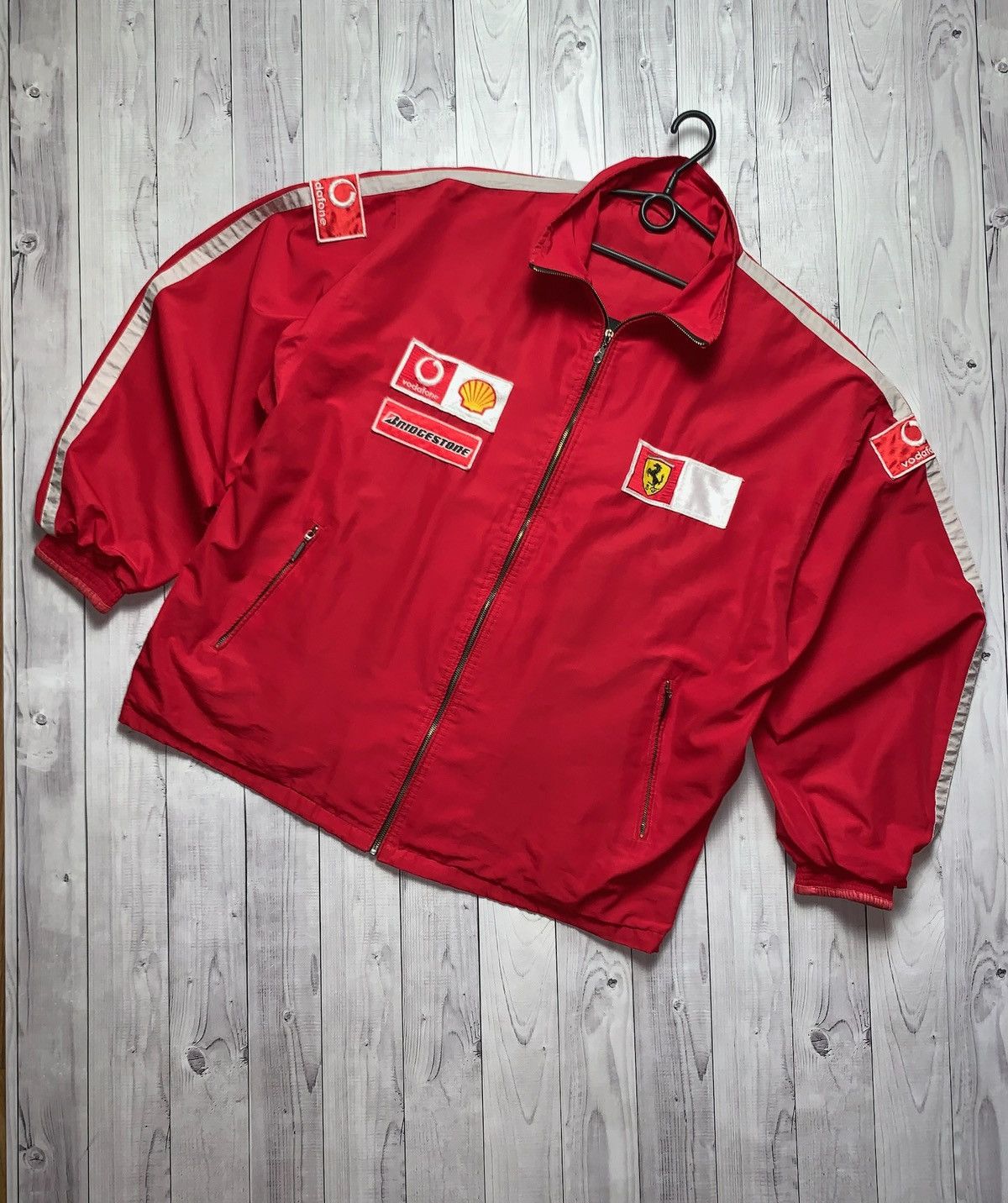 Ferrari × Vintage Ferrari vintage light jacket race red size XXL oversized Size US XXL / EU 58 / 5 - 7 Thumbnail
