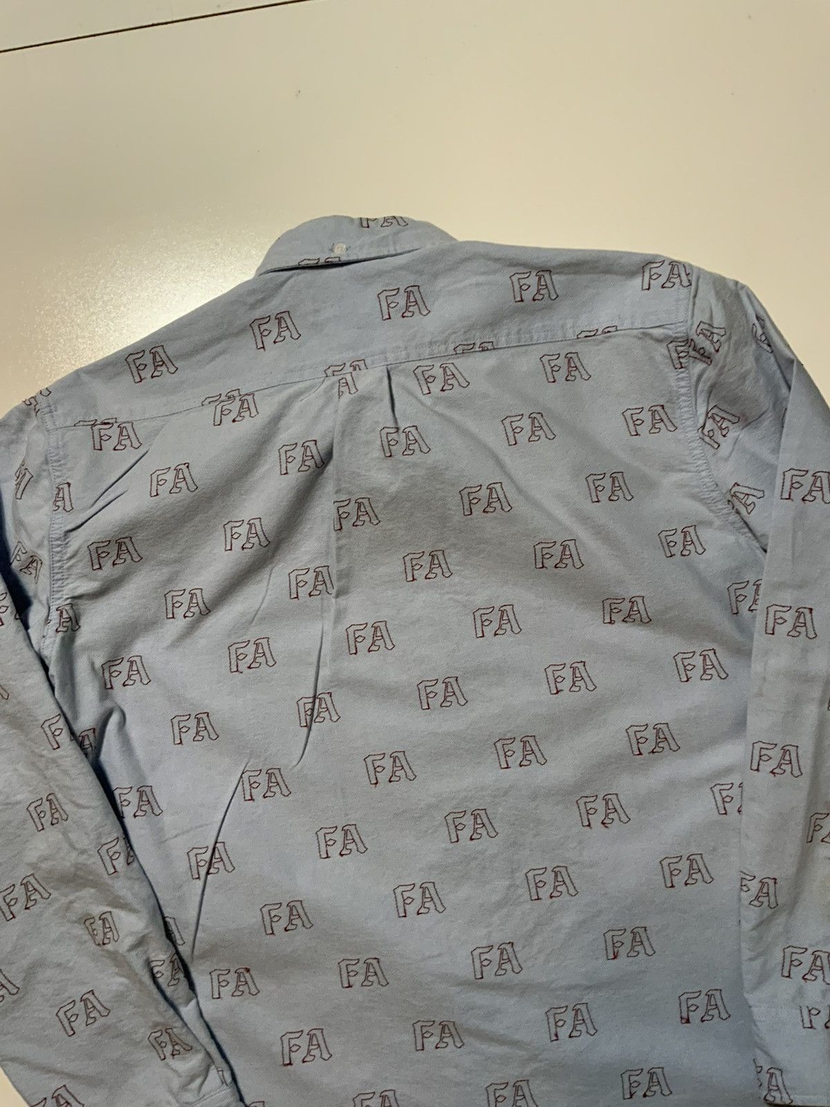 Fucking Awesome Fuc**ing Awesome FA Oxford Blue Button Down L/S 18SS Shirt Size US L / EU 52-54 / 3 - 4 Thumbnail