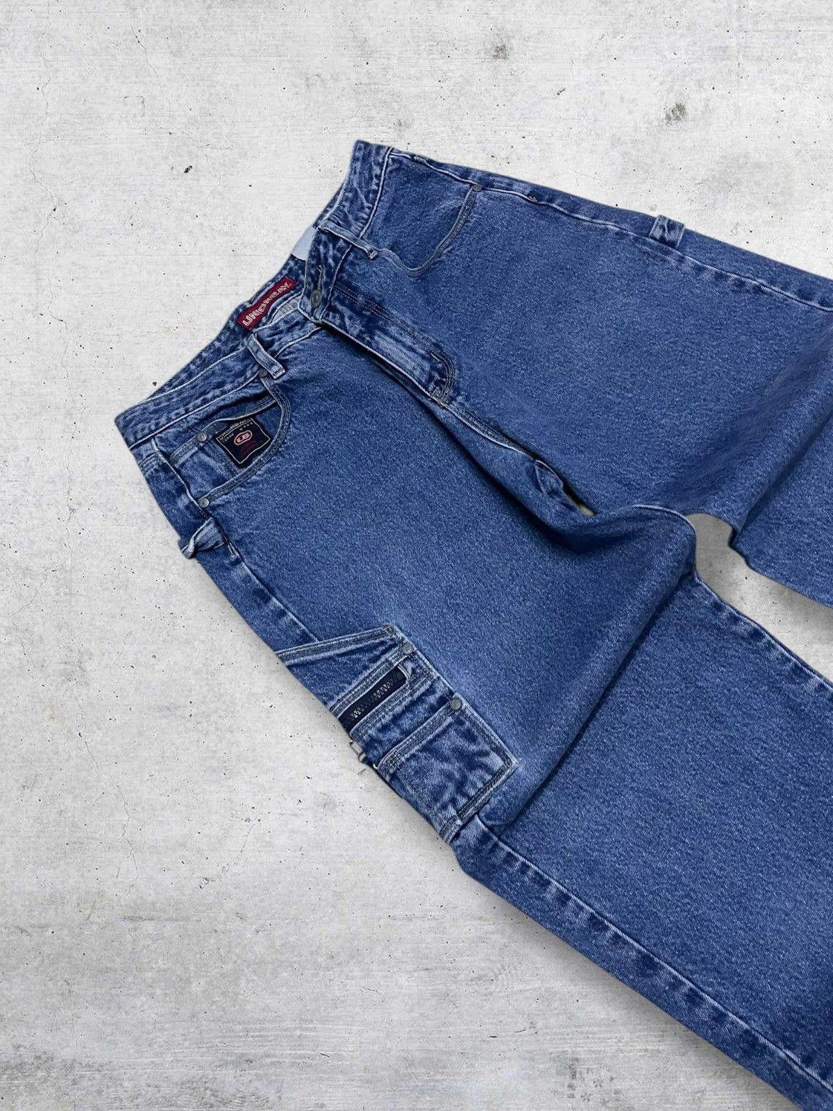 Japanese Brand VINTAGE UNION BAY JAPAN DESIGNER 90S CARPENTER BAGGY DENIM Size US 30 / EU 46 - 7 Thumbnail
