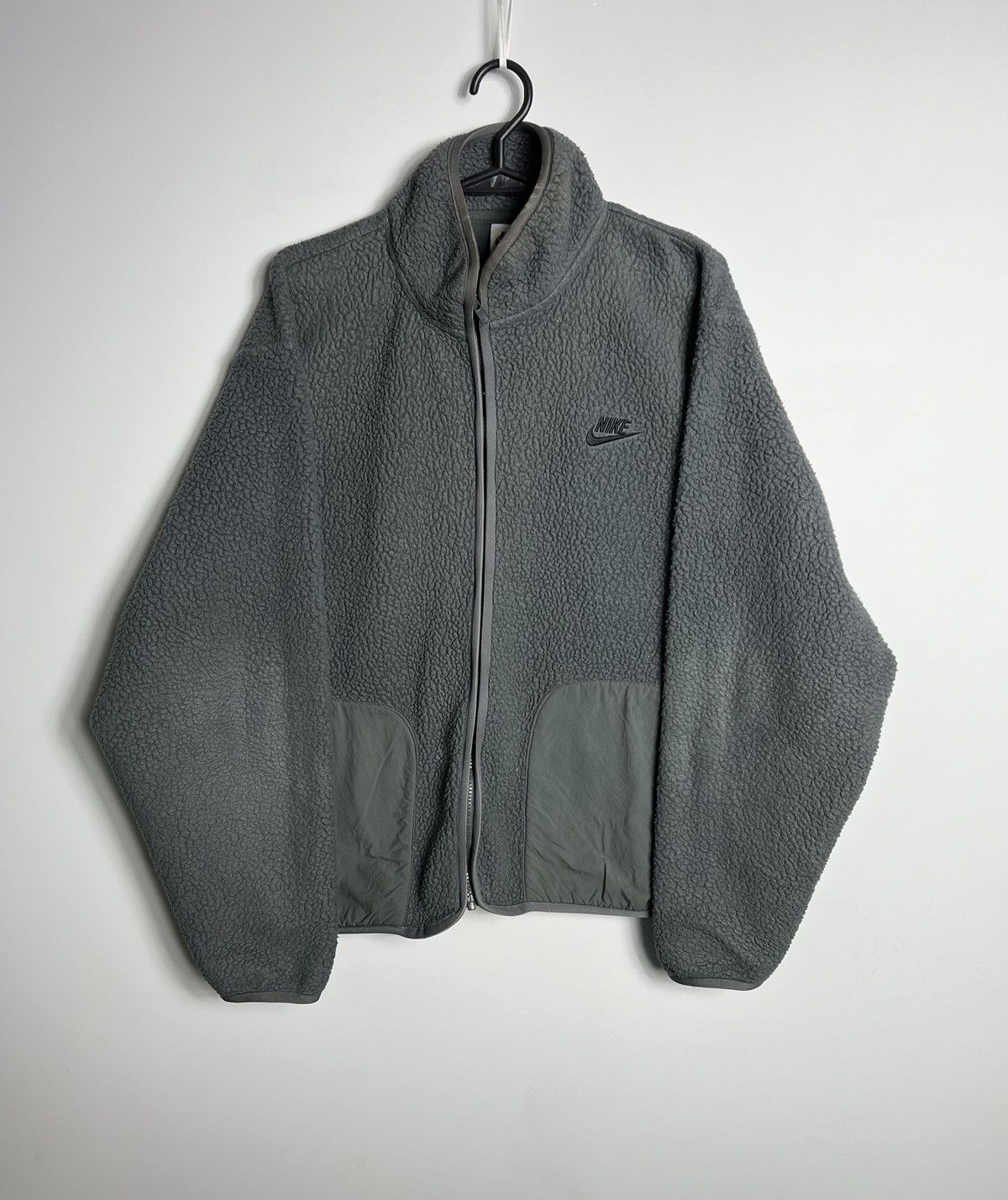 Nike Sherpa Jacket Nike Fleece+ fur zipped Size US M / EU 48-50 / 2 - 2 Thumbnail