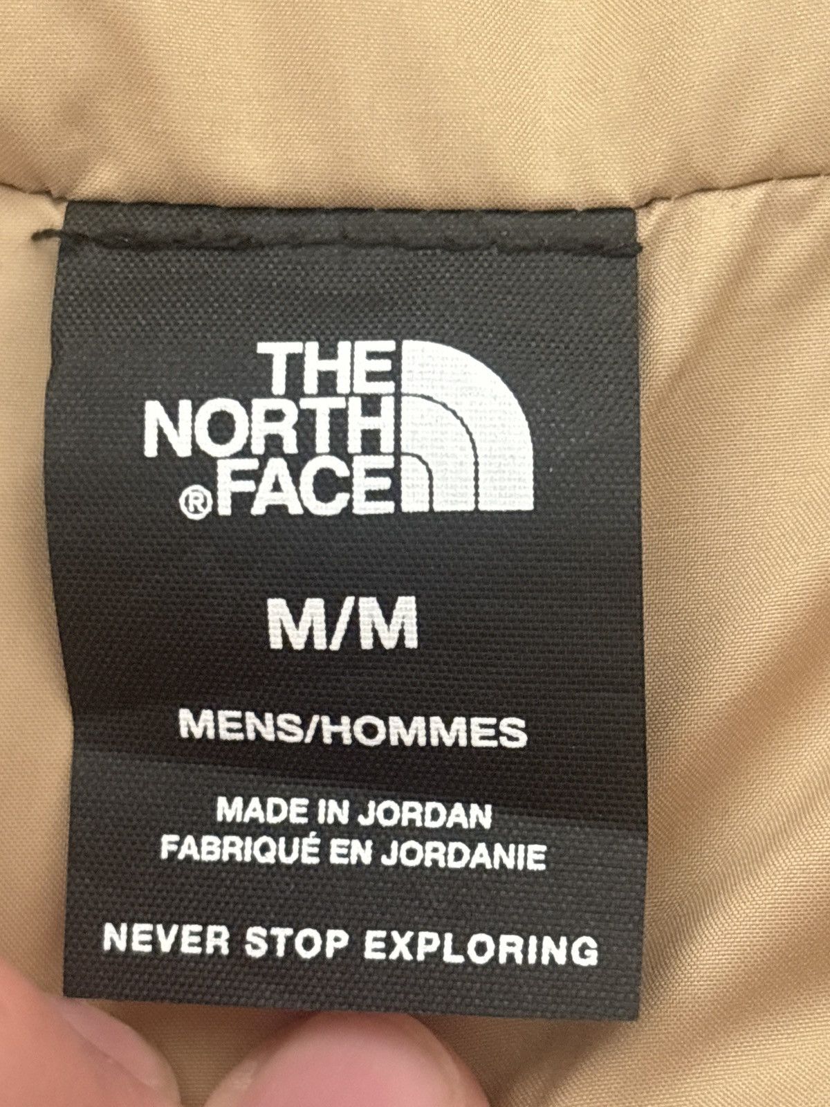 The North Face The North Face Puffer Jacket Light Brown/Beige Size US M / EU 48-50 / 2 - 3 Thumbnail