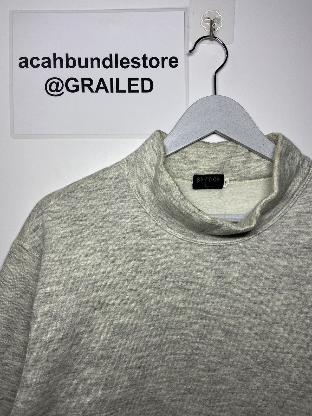 Designer × Japanese Brand BE! POP FUCKIN A MAN JAPANESE DESIGNER SWEATSHIRT Size US L / EU 52-54 / 3 - 6 Thumbnail