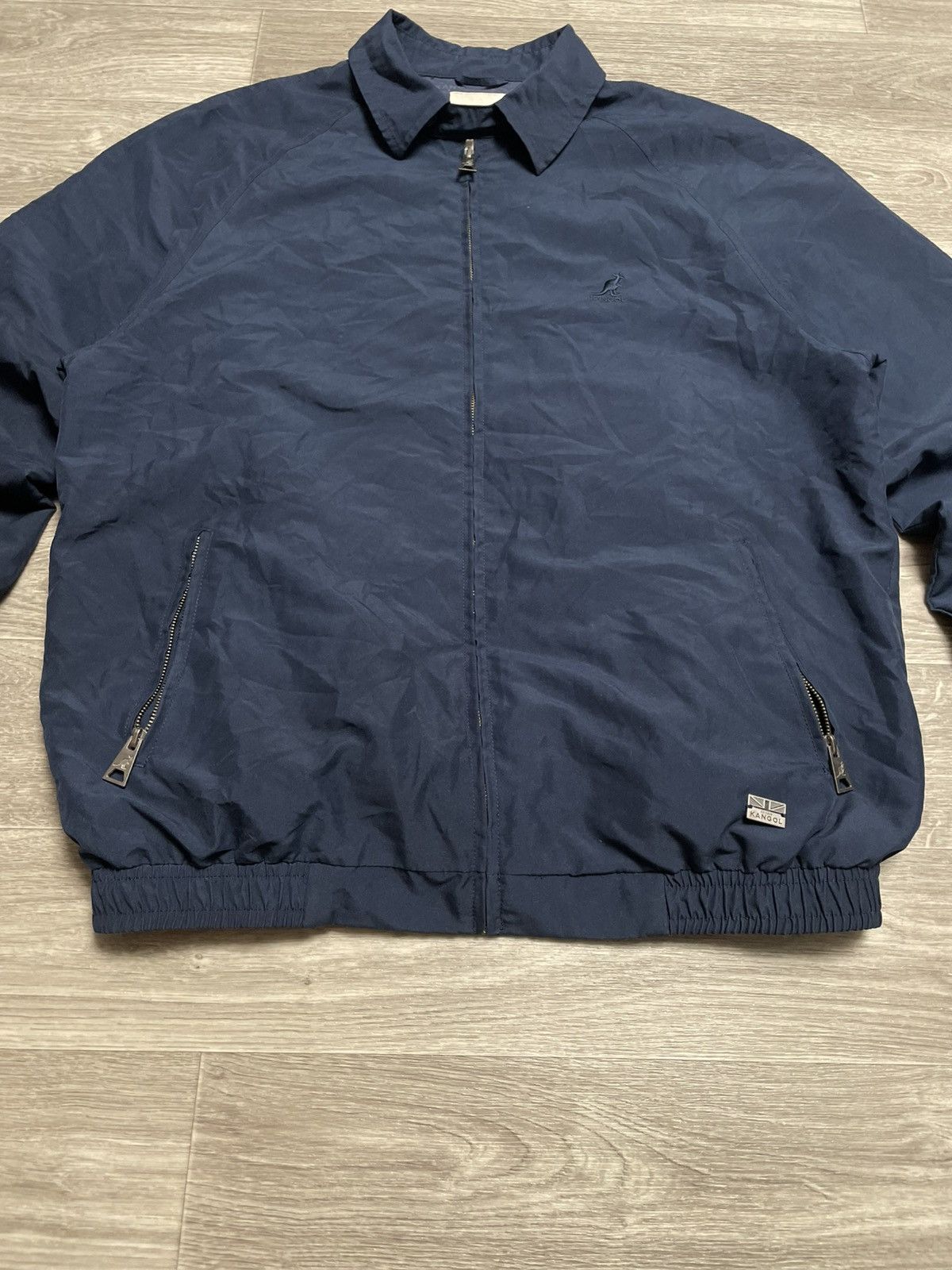 Kangol Vintage Kangol Navy Blue Light Jacket Overshirt 90s Size US M / EU 48-50 / 2 - 3 Thumbnail