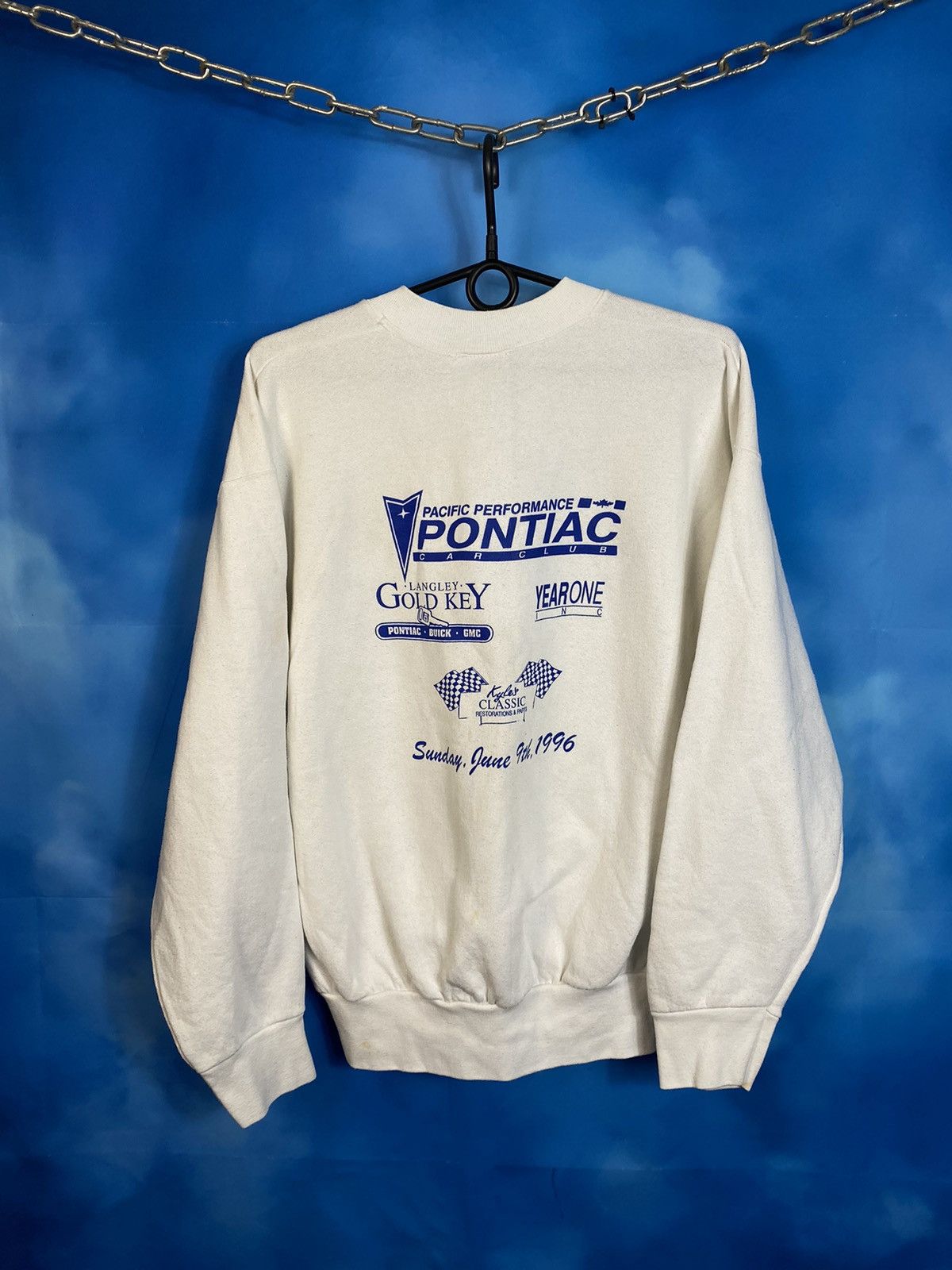 Fruit Of The Loom × NASCAR × Vintage 1995s NASCAR Canada racing sweatshirt Size US M / EU 48-50 / 2 - 6 Thumbnail