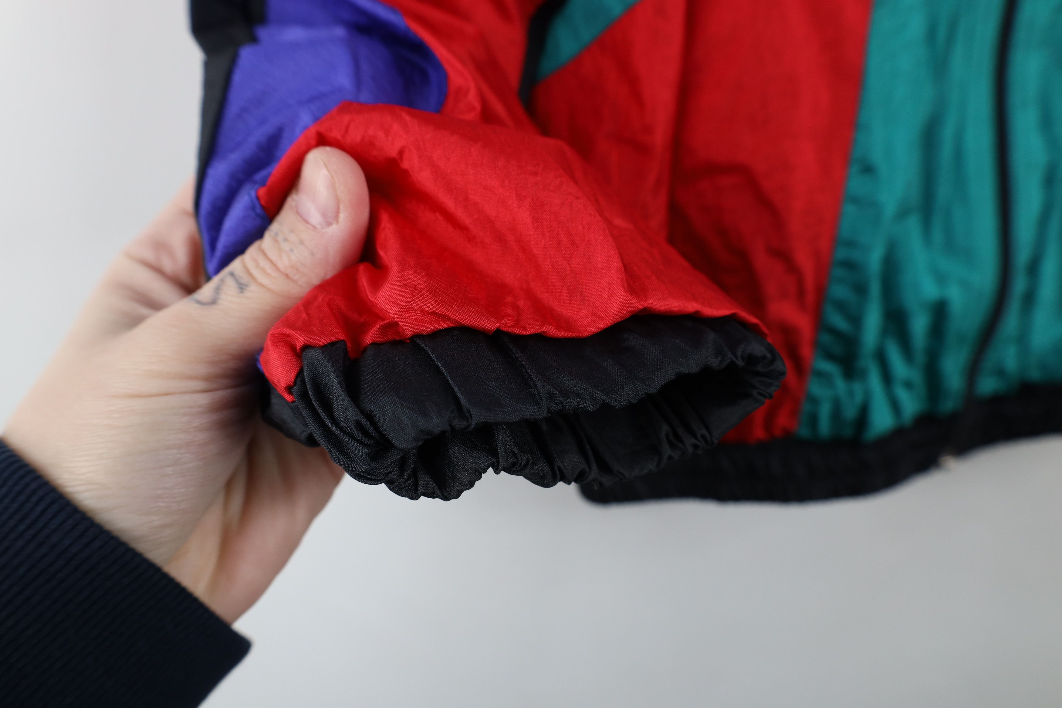 Vintage Vintage 90s Streetwear Lined Full Zip Windbreaker Jacket Size US S / EU 44-46 / 1 - 5 Thumbnail