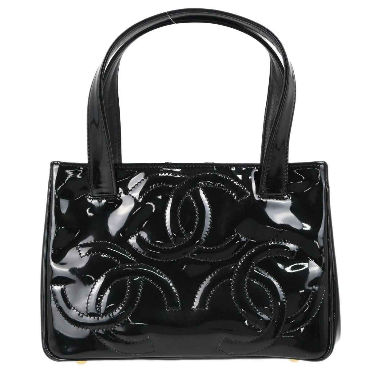 Chanel Chanel Triple CC Tote Patent Size ONE SIZE - 1 Thumbnail
