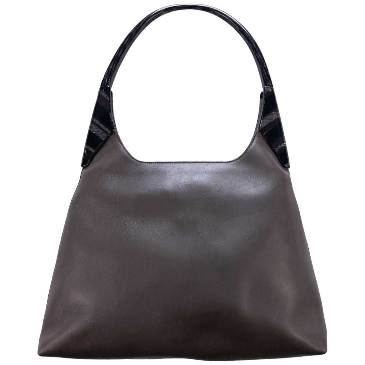 Prada Vintage Prada Leather Shoulder Bag Size ONE SIZE - 2 Thumbnail