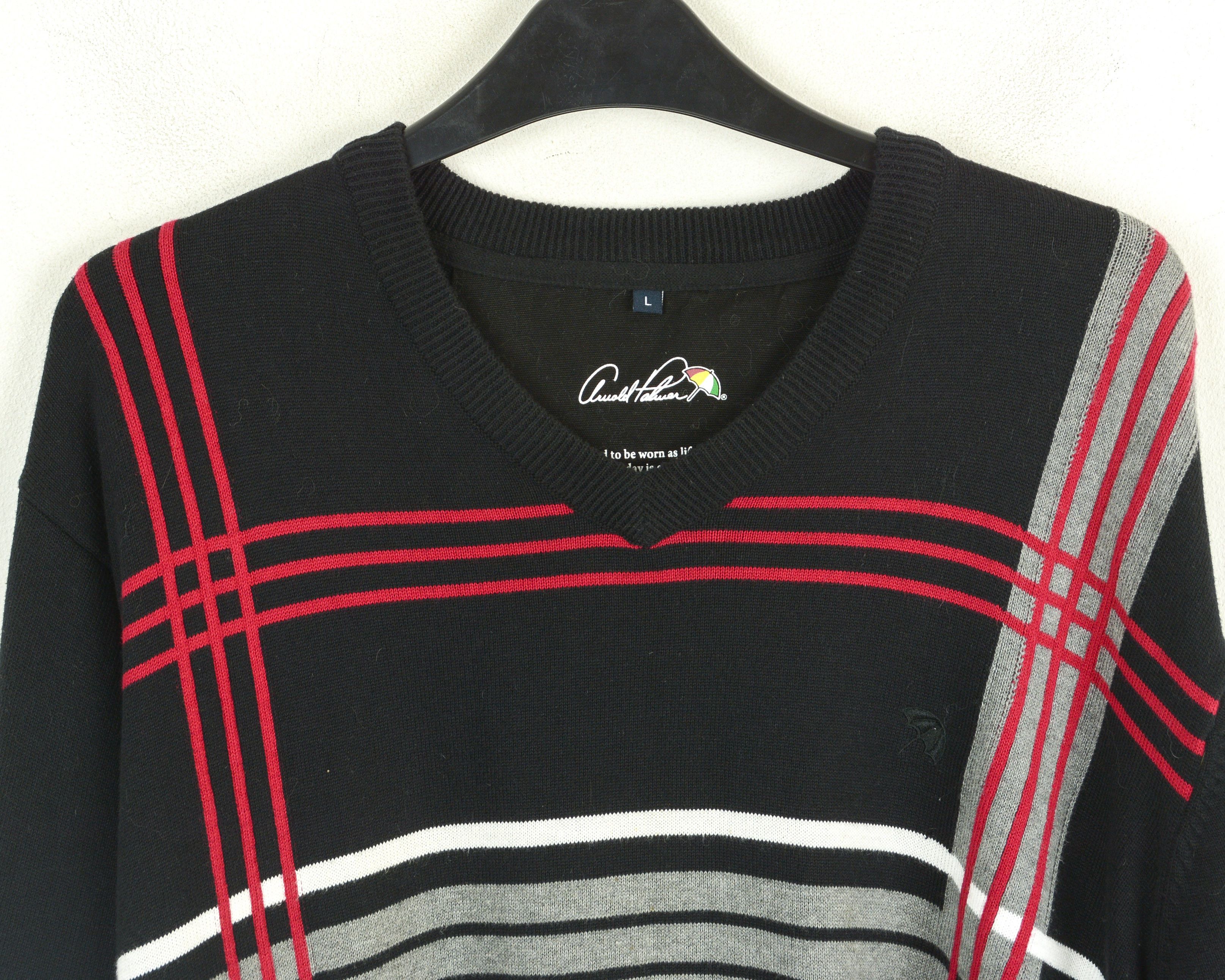Other ARNOLD PALMER Sweatshirt Jumper Sweater Tartan V-Neck Casual Size US L / EU 52-54 / 3 - 2 Thumbnail