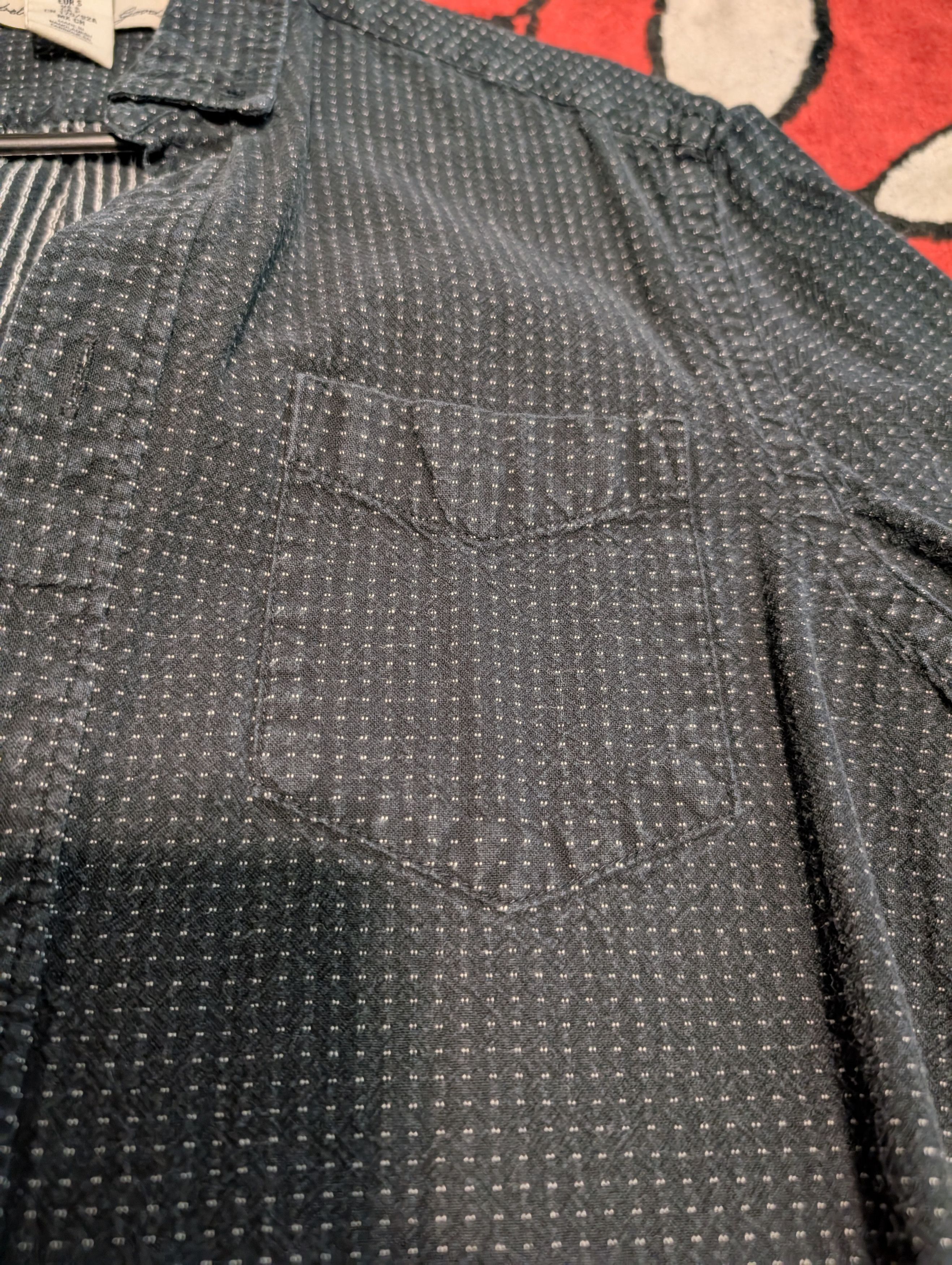 H&M Black Dotted Shirt Size US S / EU 44-46 / 1 - 5 Thumbnail