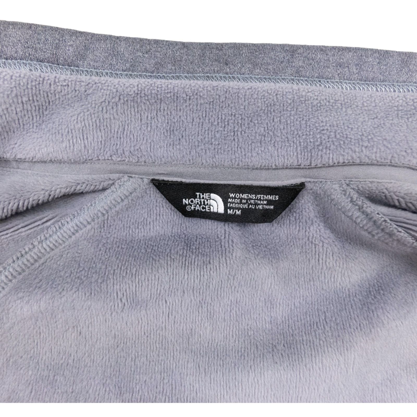 The North Face The North Face Jacket Women Medium Gray Skyline Fleece Full Zip Casual Outdoor Embroidered Logo Womens Size M / US 6-8 / IT 42-44 - 6 Thumbnail