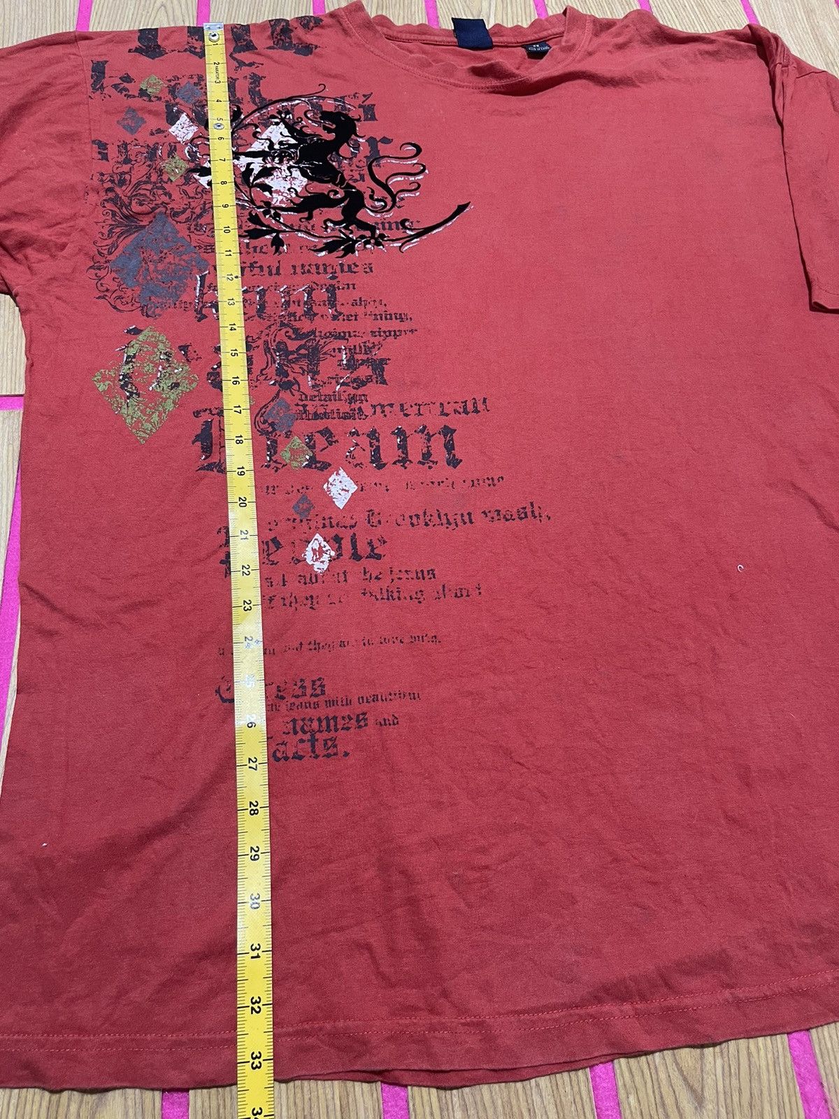 If Six Was Nine Y2K KANI GOLD oversized short sleeve t-shirt Size US XXL / EU 58 / 5 - 7 Thumbnail
