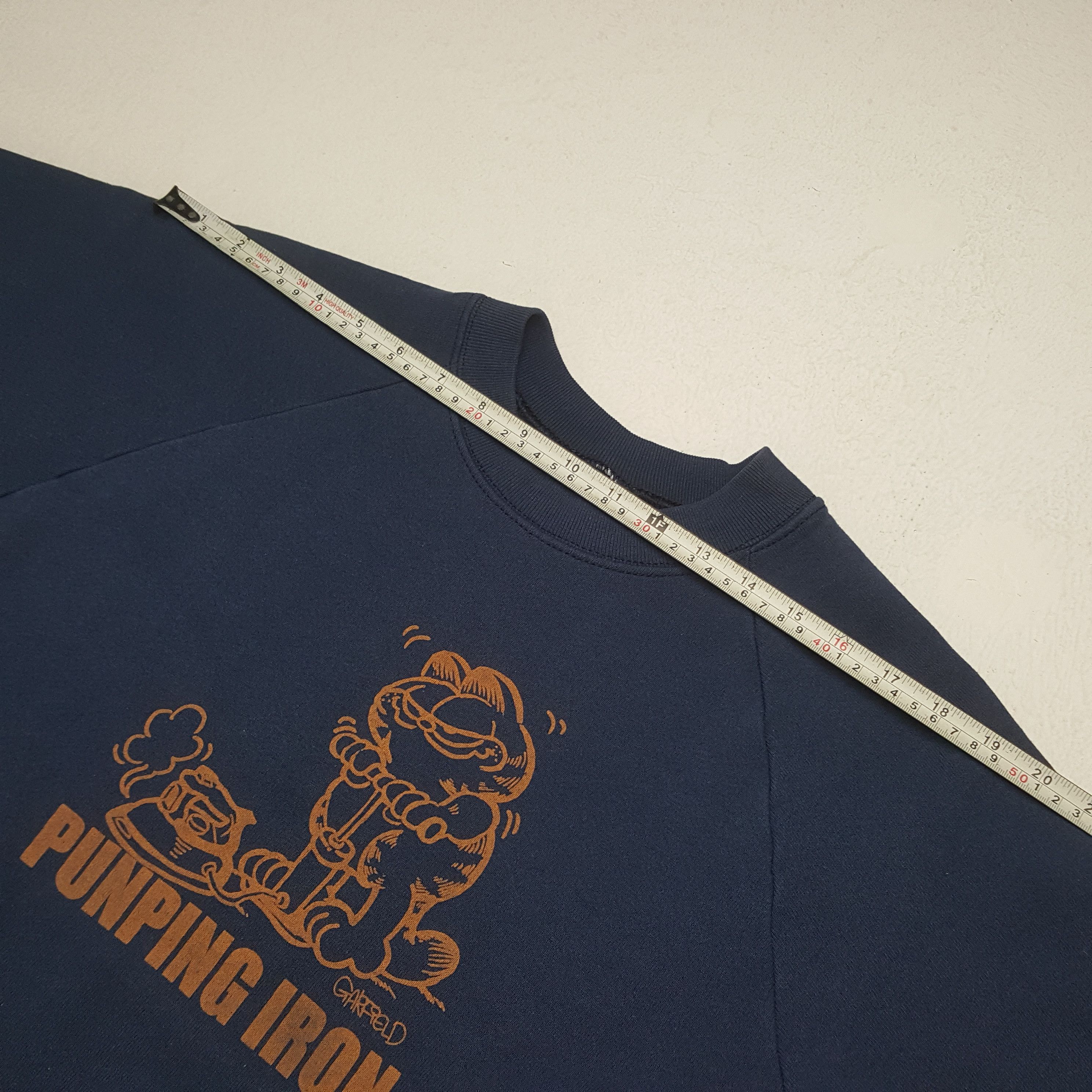 Vintage Garfield Cartoon Character Vintage Sweatshirt C290N14 Size US S / EU 44-46 / 1 - 6 Thumbnail