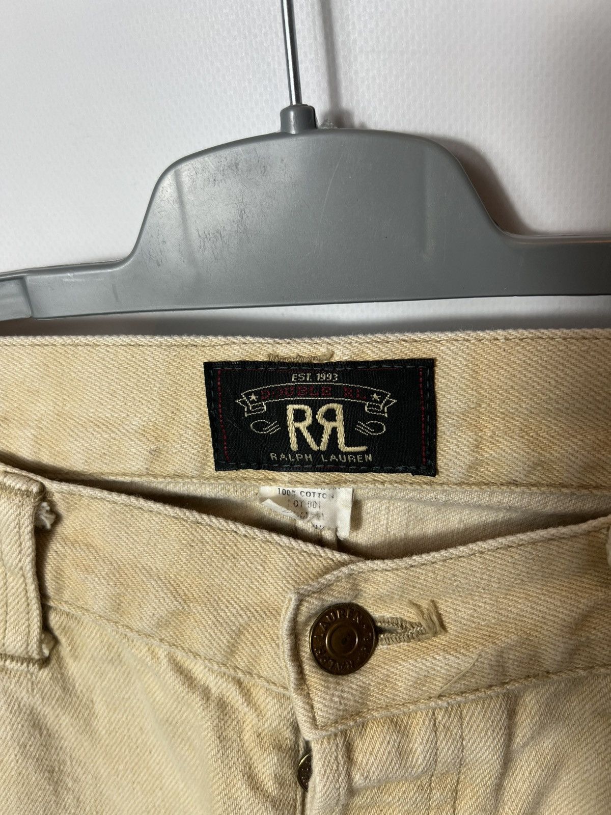 Polo Ralph Lauren Vintage RRL DOUBLE R Ralph Lauren Five Pockets Pants Size US 32 / EU 48 - 12 Thumbnail
