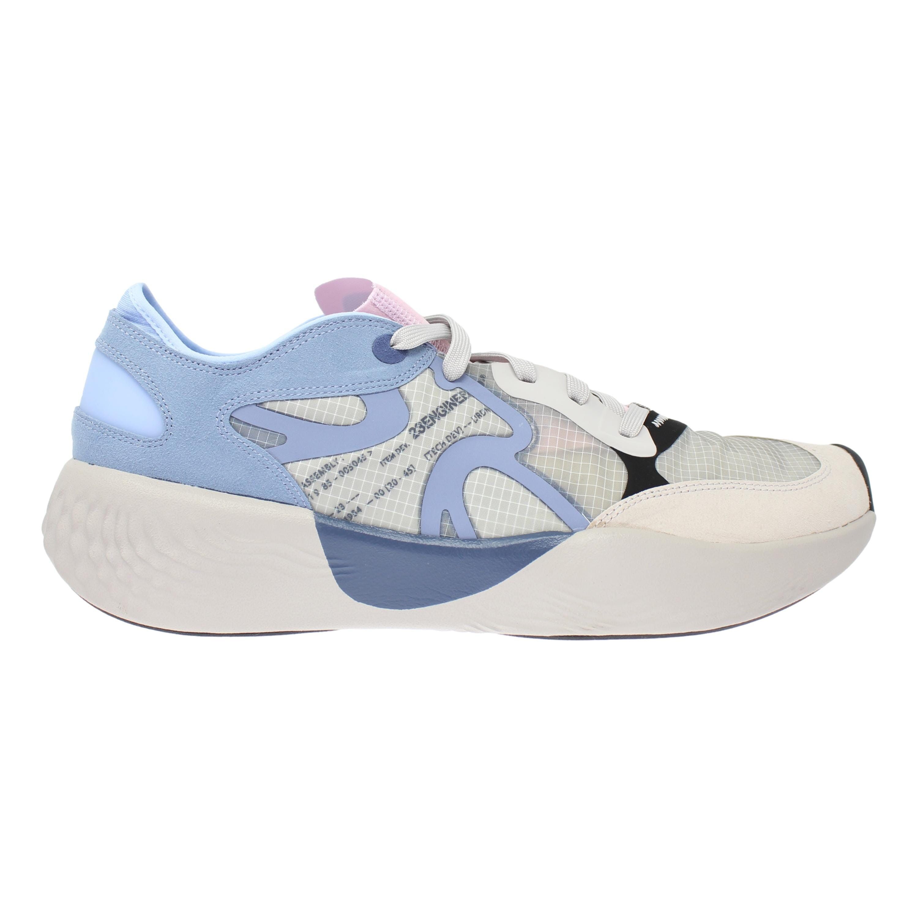 image of Nike Jordan Delta 3 Low Light Iron Ore Dr5280-014 Shoes in Light Iron Ore/White/Ashen Slate, Men's