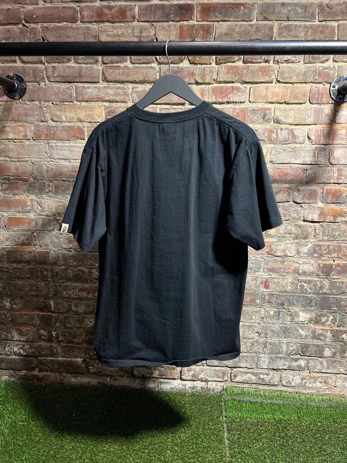 Bape Bape Ape Head Tee Black Sz. L Size ONE SIZE - 2 Thumbnail