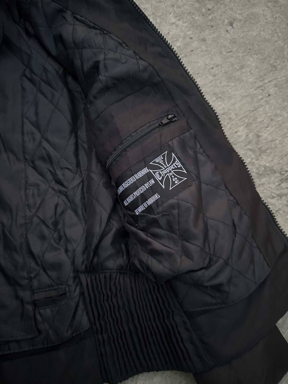 West Coast Choppers Rare Vintage Y2K West Coast Choppers iron cross biker jacket Size US L / EU 52-54 / 3 - 10 Thumbnail