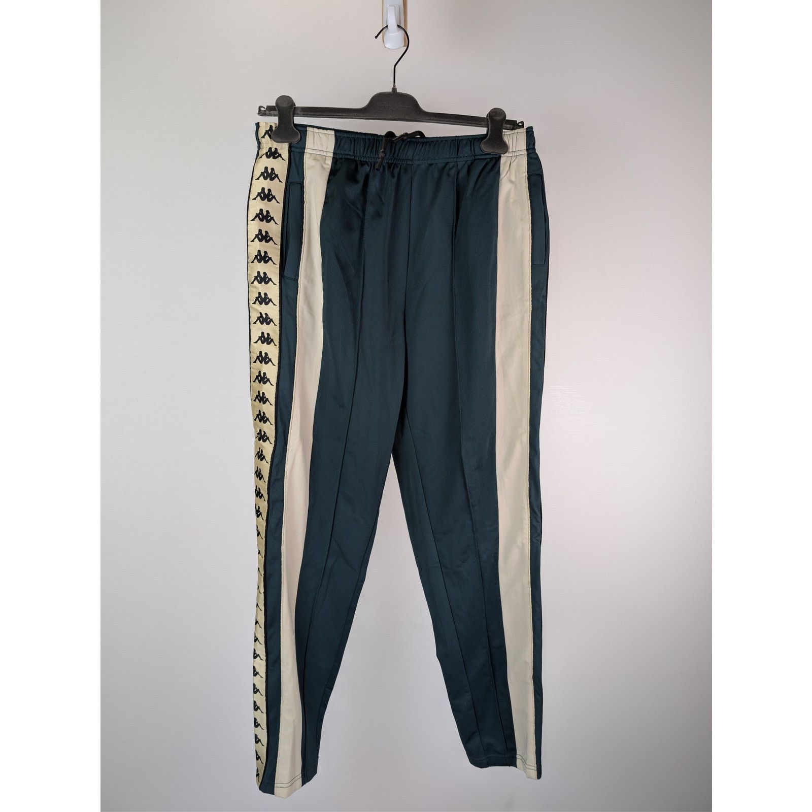 Kappa o1rshd1 Trousers / Sweatpants in Green/Beige Size US 34 / EU 50 - 8 Thumbnail