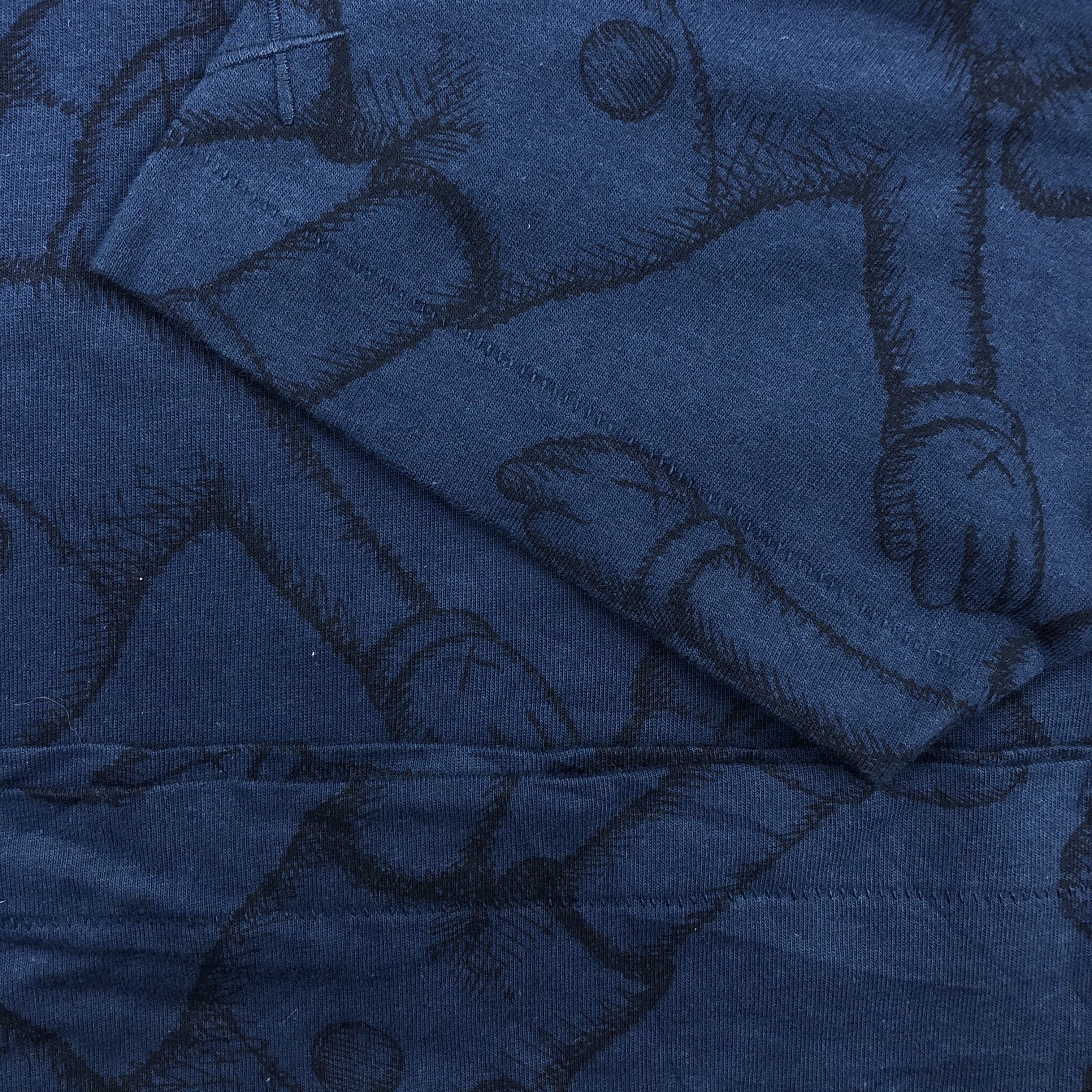 Japanese Brand KAWS x Uniqlo All Over Holiday Print Tshirt - H049 Size US S / EU 44-46 / 1 - 6 Thumbnail