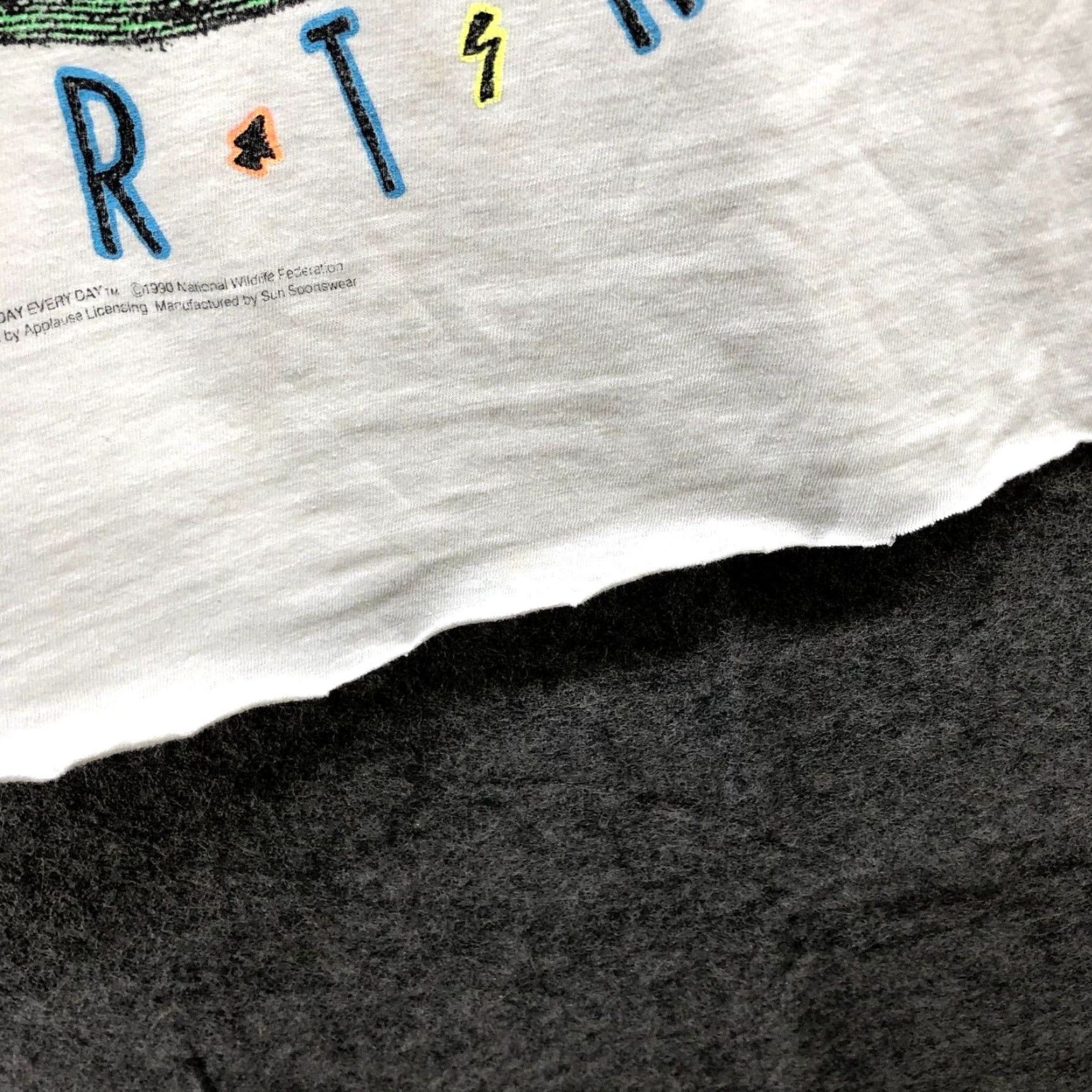 Sunray Sportswear VINTAGE Sun Sportswear Zodiac Graphic Cotton T-Shirt Women’s L White Casual Astrology Horoscope Cropped 90s Size L / US 10 / IT 46 - 5 Thumbnail