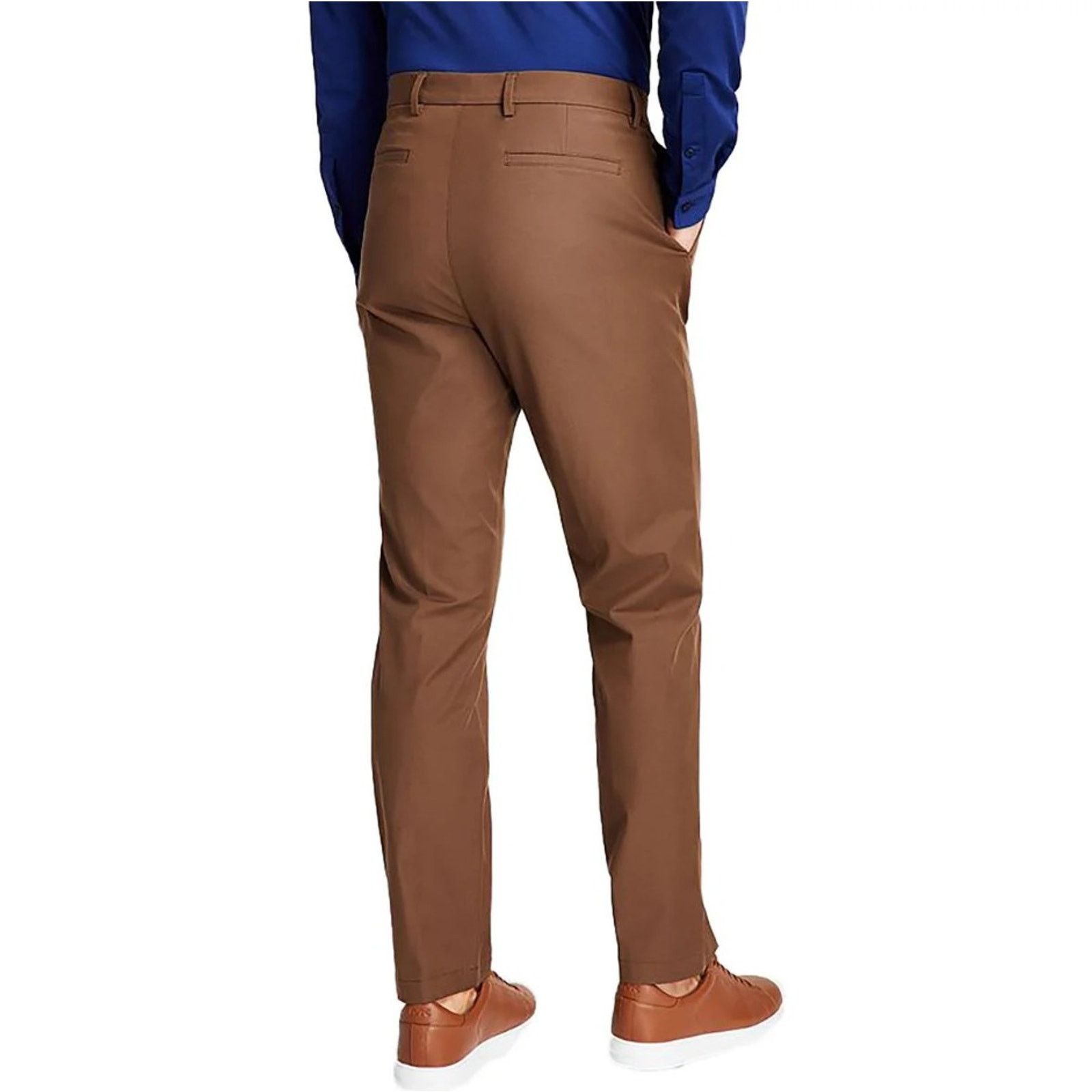 Michael Kors Michael Kors Men's Light Brown Casual Dress Pants W42 L32 Size US 42 / EU 58 - 3 Thumbnail