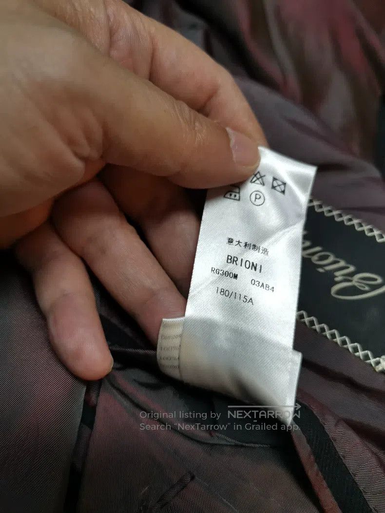 Brioni Brioni Advanced Wool Single-Breasted Suit Size US XL / EU 56 / 4 - 8 Thumbnail