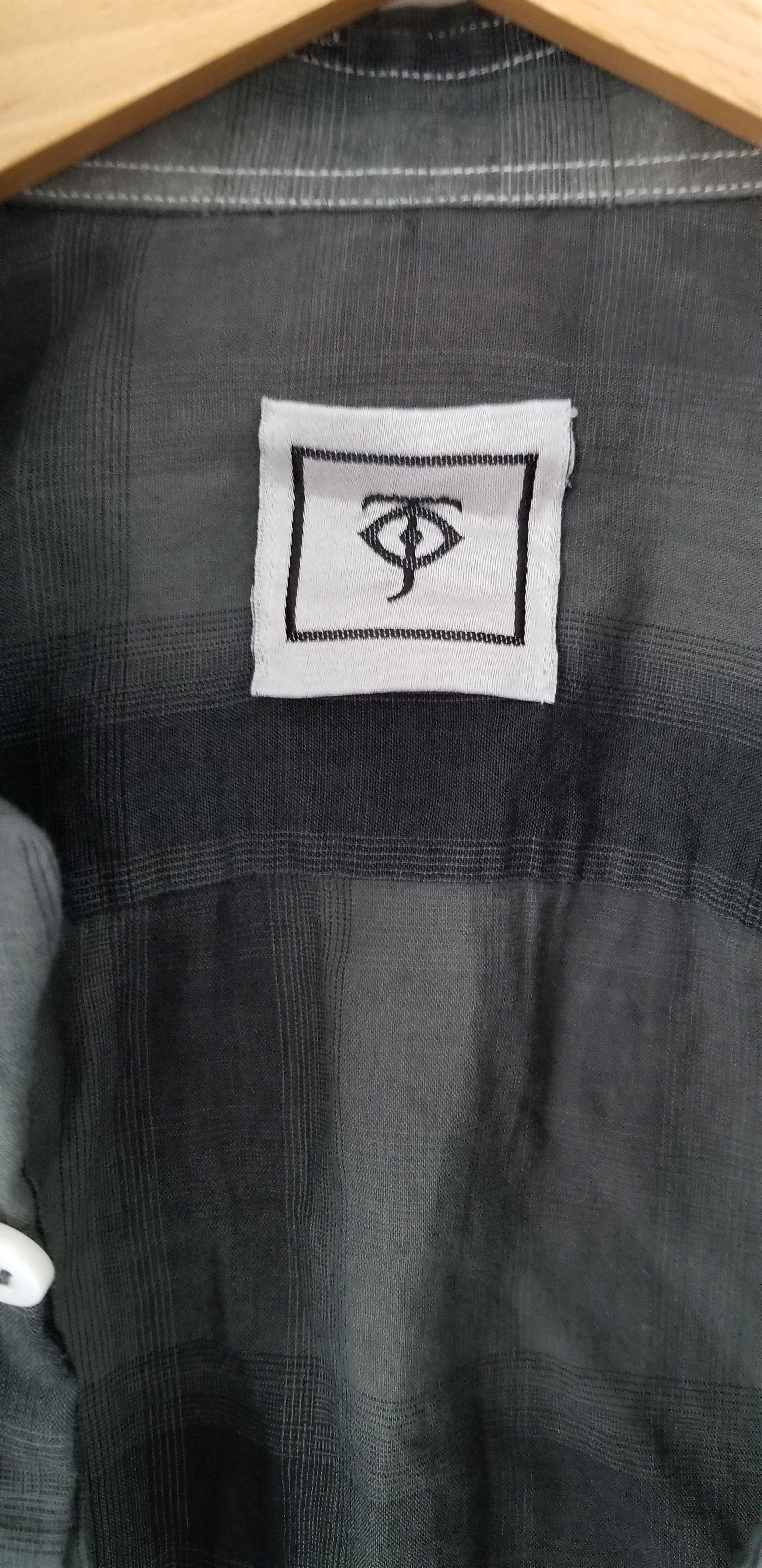 Temple Of Jawnz Temple Jawnz Grey Saint Black Dior Shadow Plaid Celine Homme Size US XS / EU 42 / 0 - 9 Thumbnail