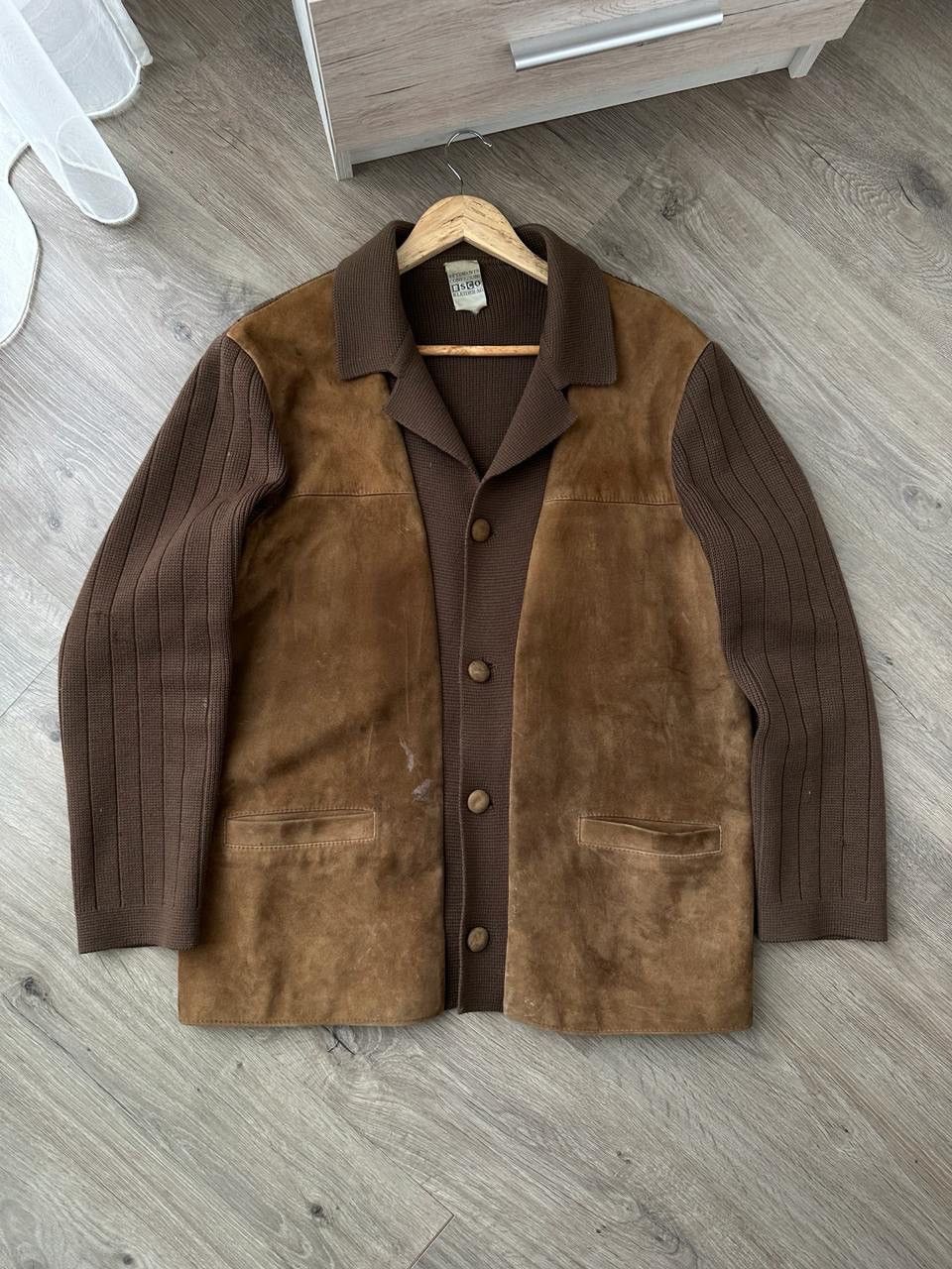 Japanese Brand × Vintage Vetements Confezioni ESCO KLEIDRAG Leather Distressed Jacket Size US M / EU 48-50 / 2 - 4 Thumbnail