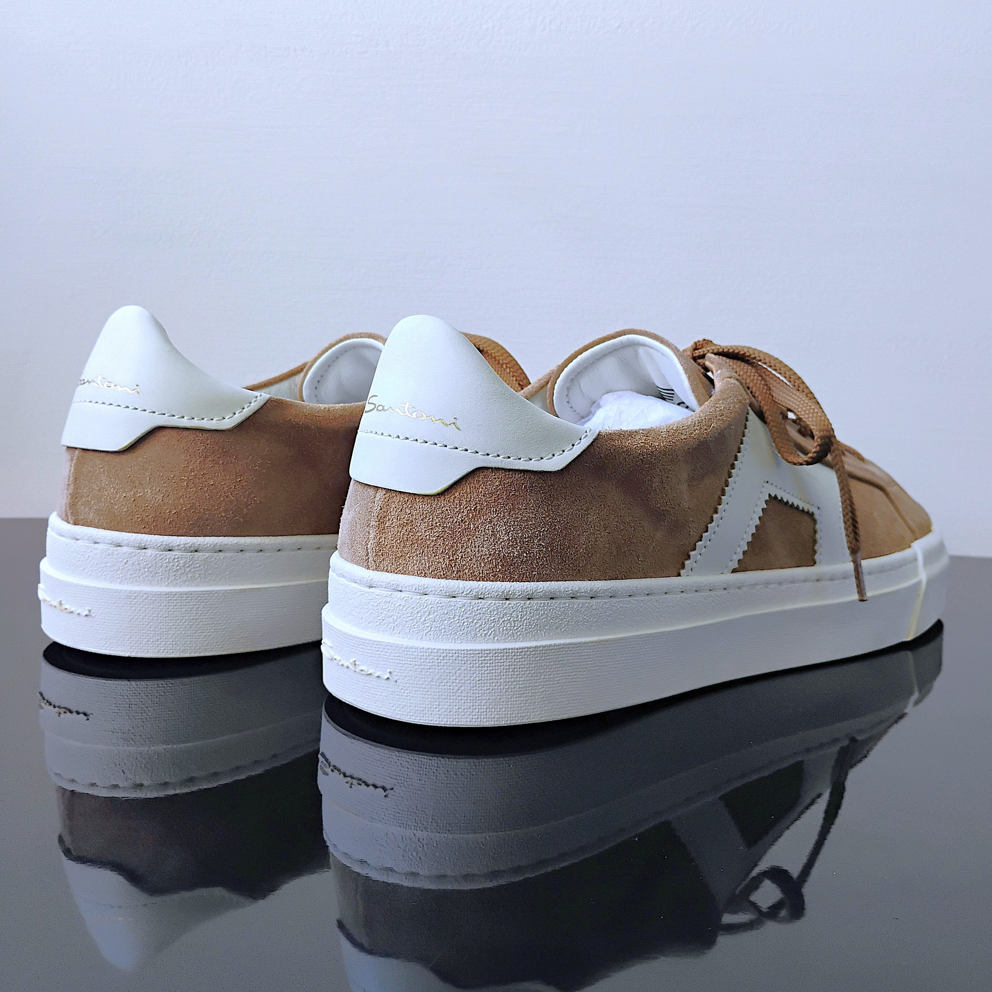 Santoni Santoni Men DBS1 Sneaker in Luxury & Beautiful-Made in Italy Size US 12 / EU 45 - 8 Thumbnail