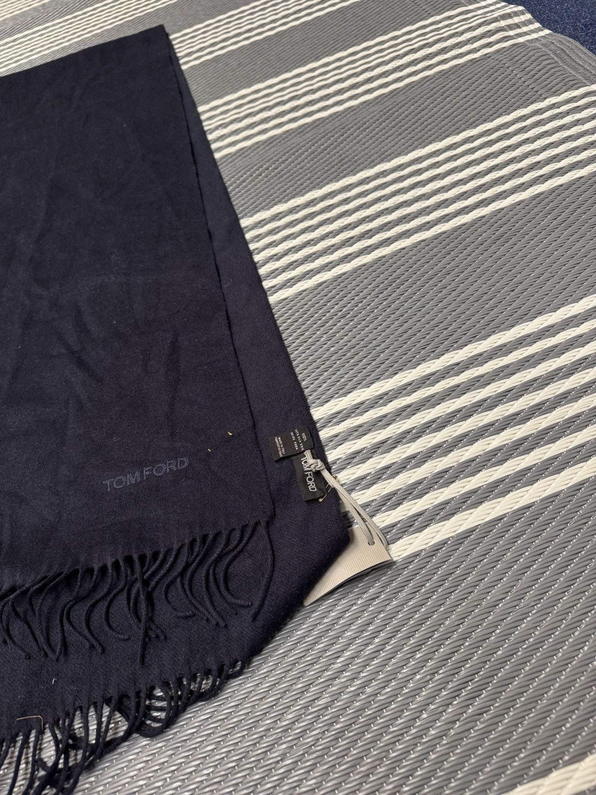 Tom Ford Tom Ford silver scarf Size ONE SIZE - 2 Thumbnail