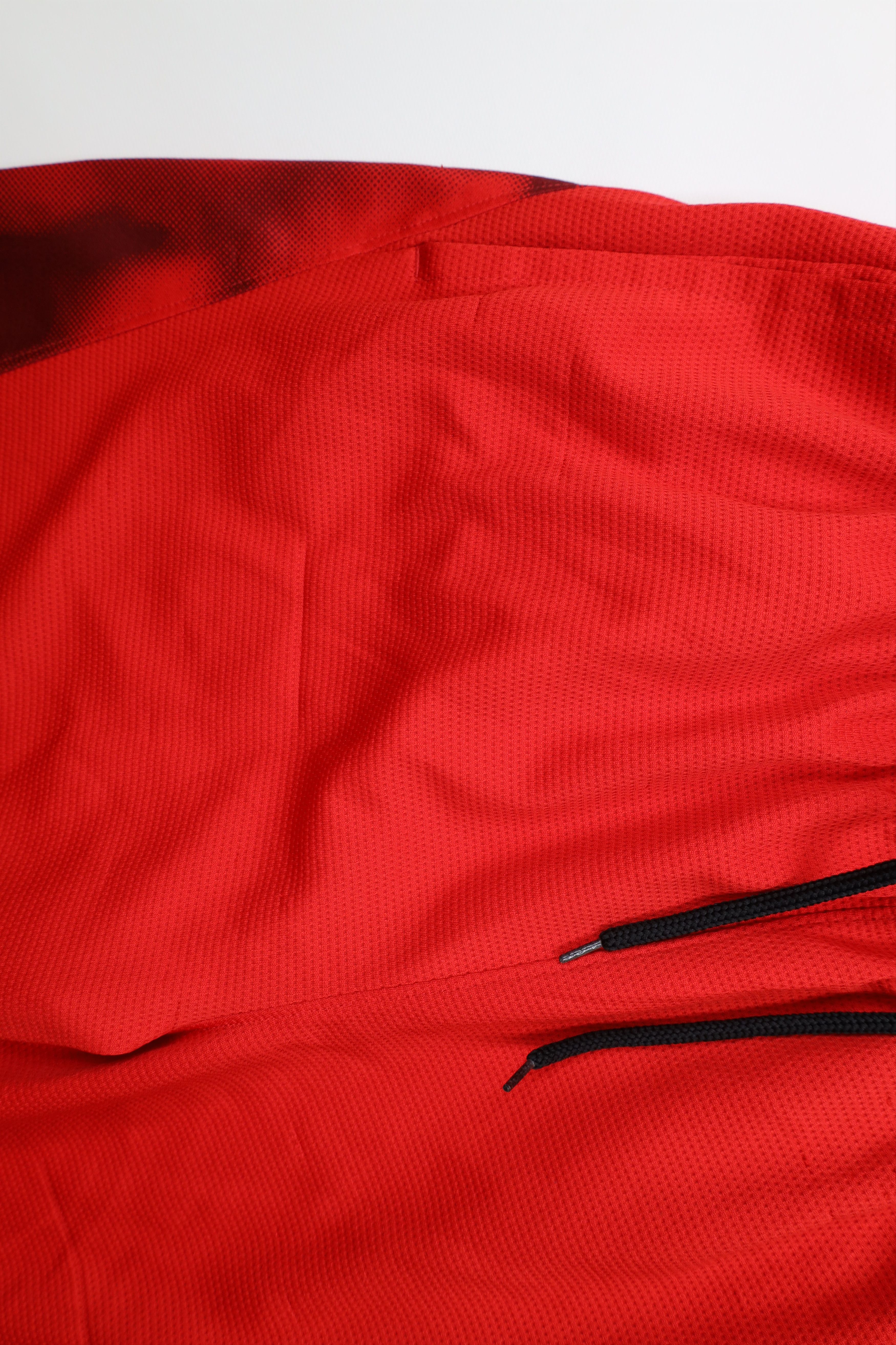 Nike × Vintage Nike Elite Spell Out Gym Training Basketball Shorts Red Size US 30 / EU 46 - 8 Thumbnail