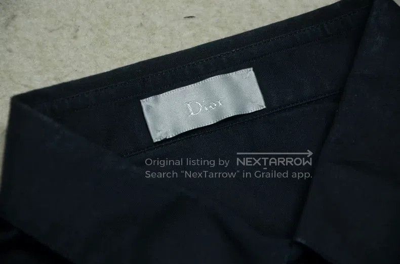 Dior Dior Size38 Little Bee Embroidered Black Shirt Size US XXS / EU 40 - 7 Thumbnail