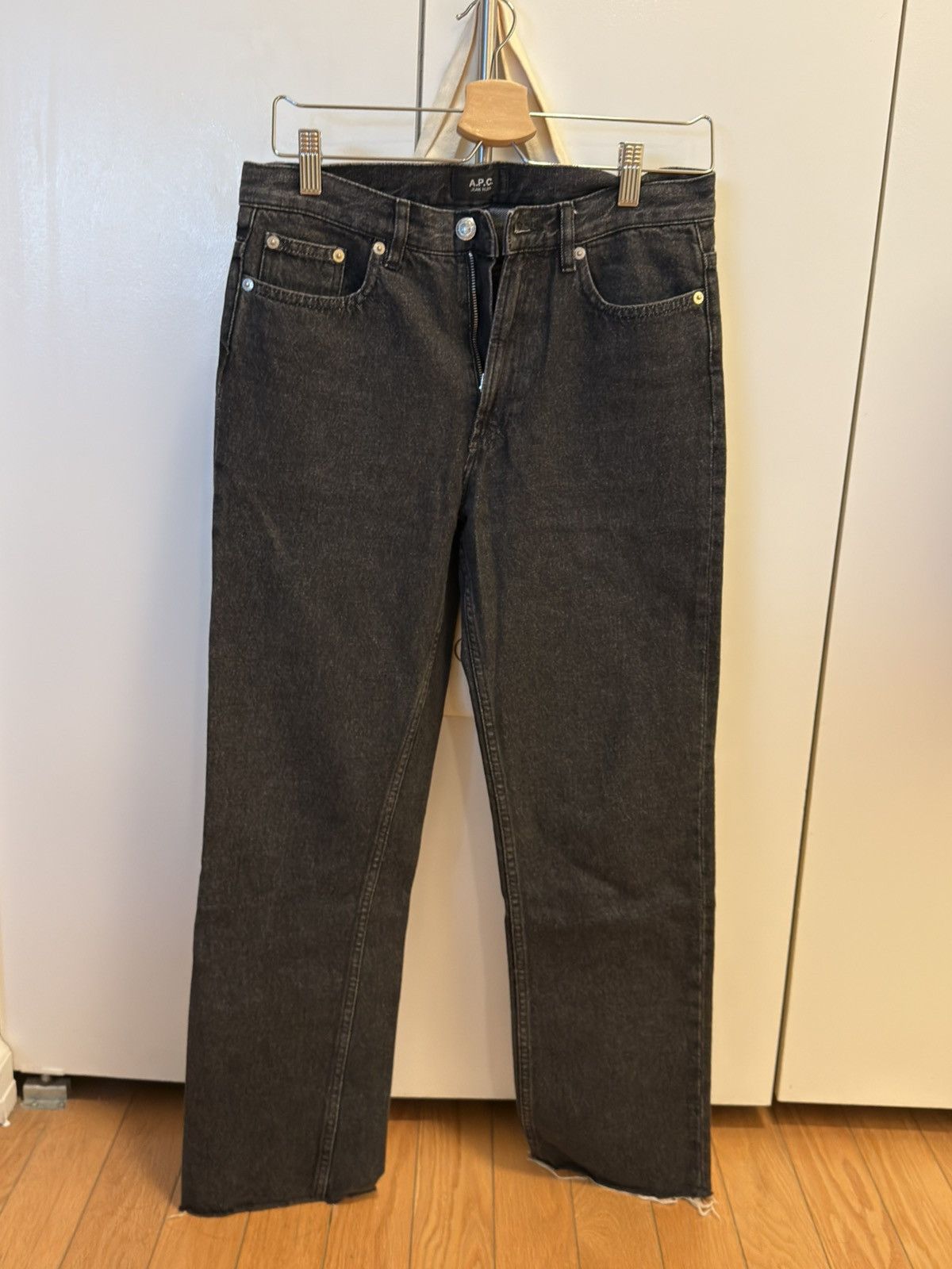 A.P.C. A.P.C. Washed Black Denim Jeans Size US 28 / EU 44 - 2 Thumbnail