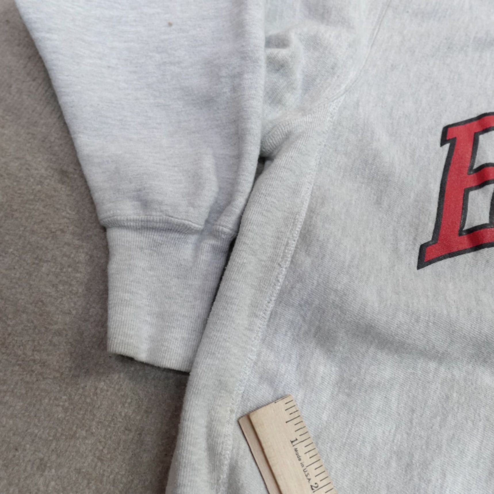 Champion VINTAGE Champion Sweatshirt Men M Gray Reverse Weave Made in USA Blair Academy Size US M / EU 48-50 / 2 - 7 Thumbnail
