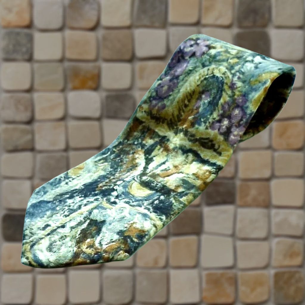 Ermenegildo Zegna VINTAGE Ermenegildo Zegna Silk Tie Abstract Made in Italy Size ONE SIZE - 1 Thumbnail