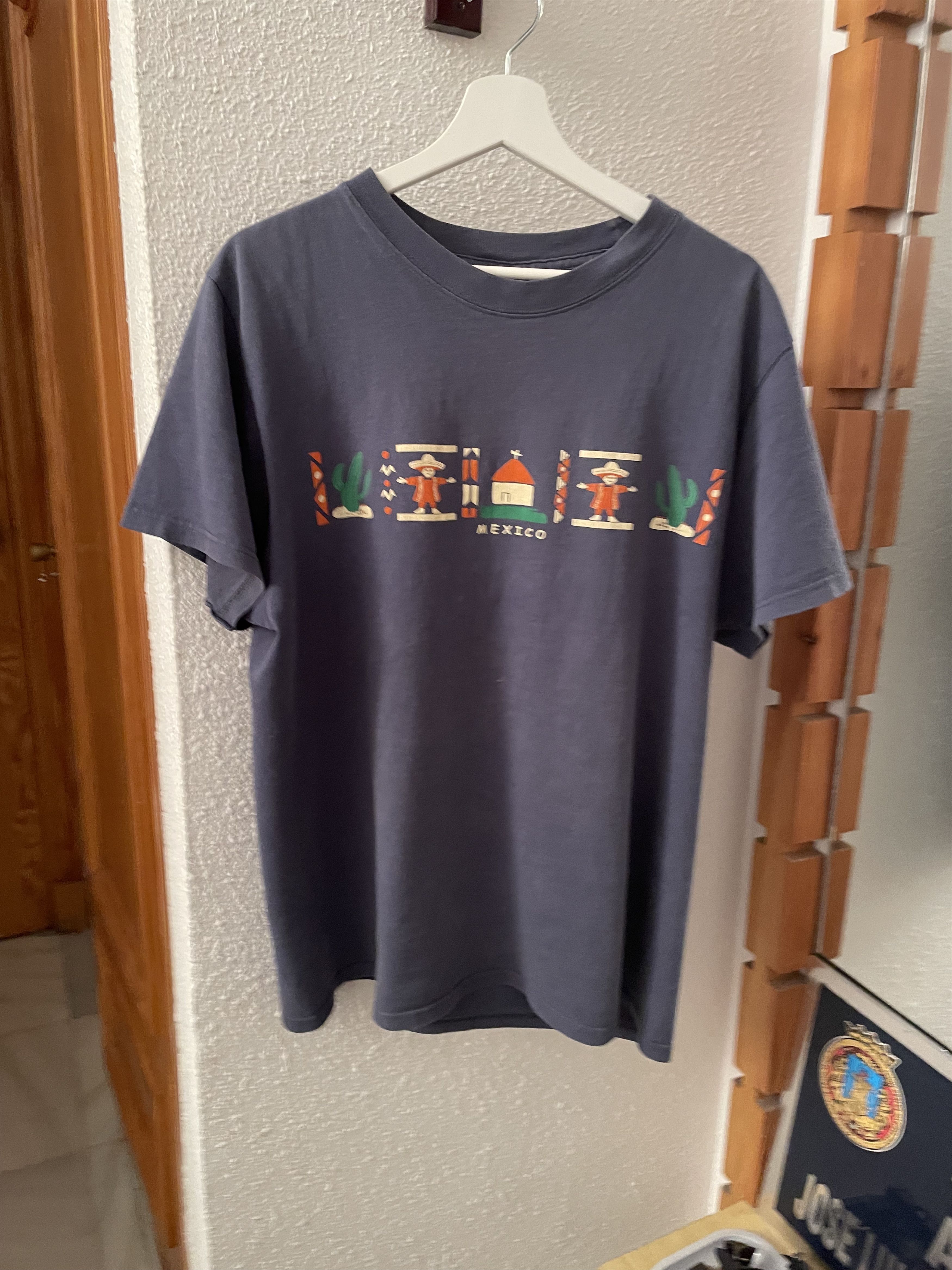 Vintage Vintage Mexico Tee Size US L / EU 52-54 / 3 - 3 Thumbnail