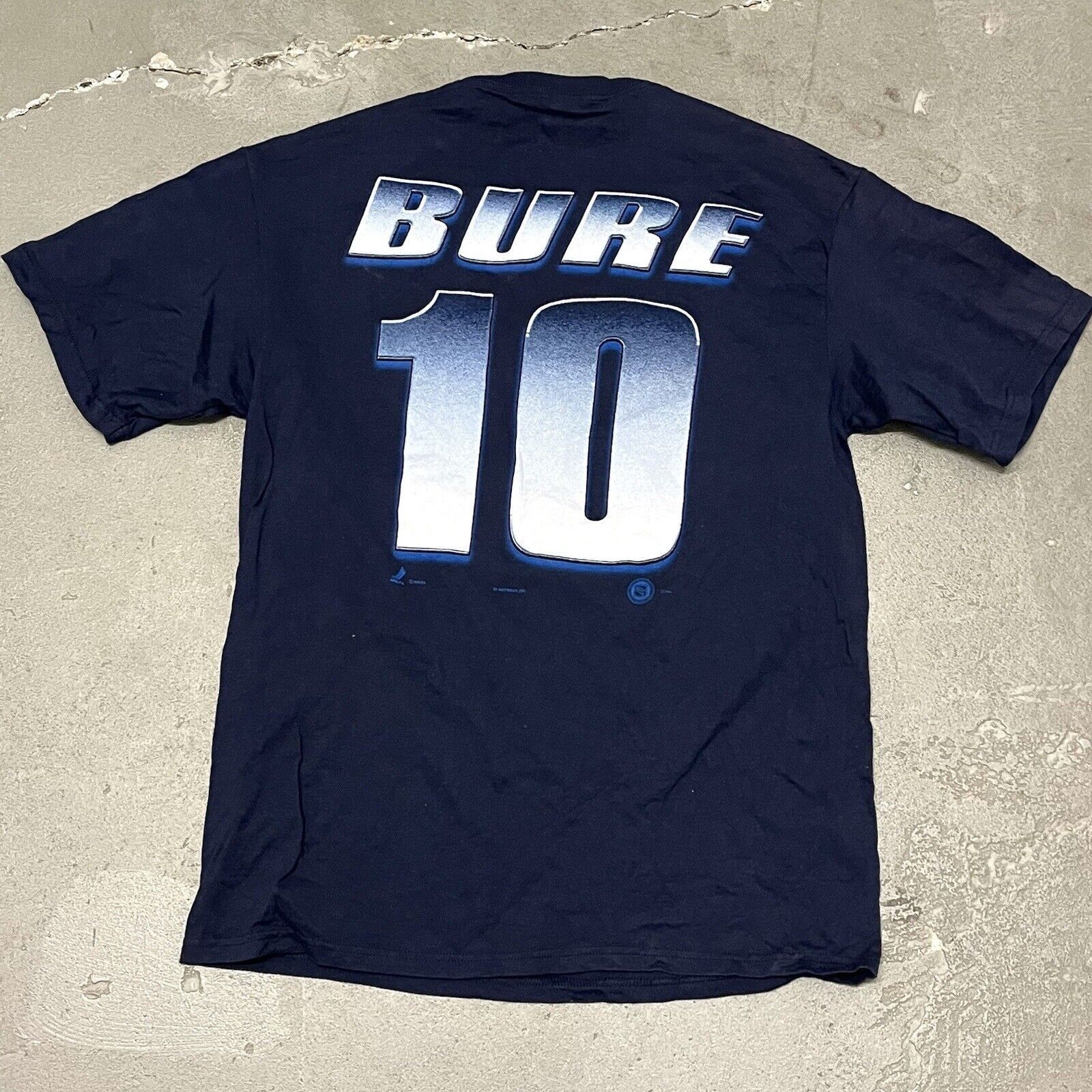 Nutmeg VTG 1990’s Nutmeg Mills Pavel Bure Graphic T-shirt Medium Size US M / EU 48-50 / 2 - 9 Thumbnail